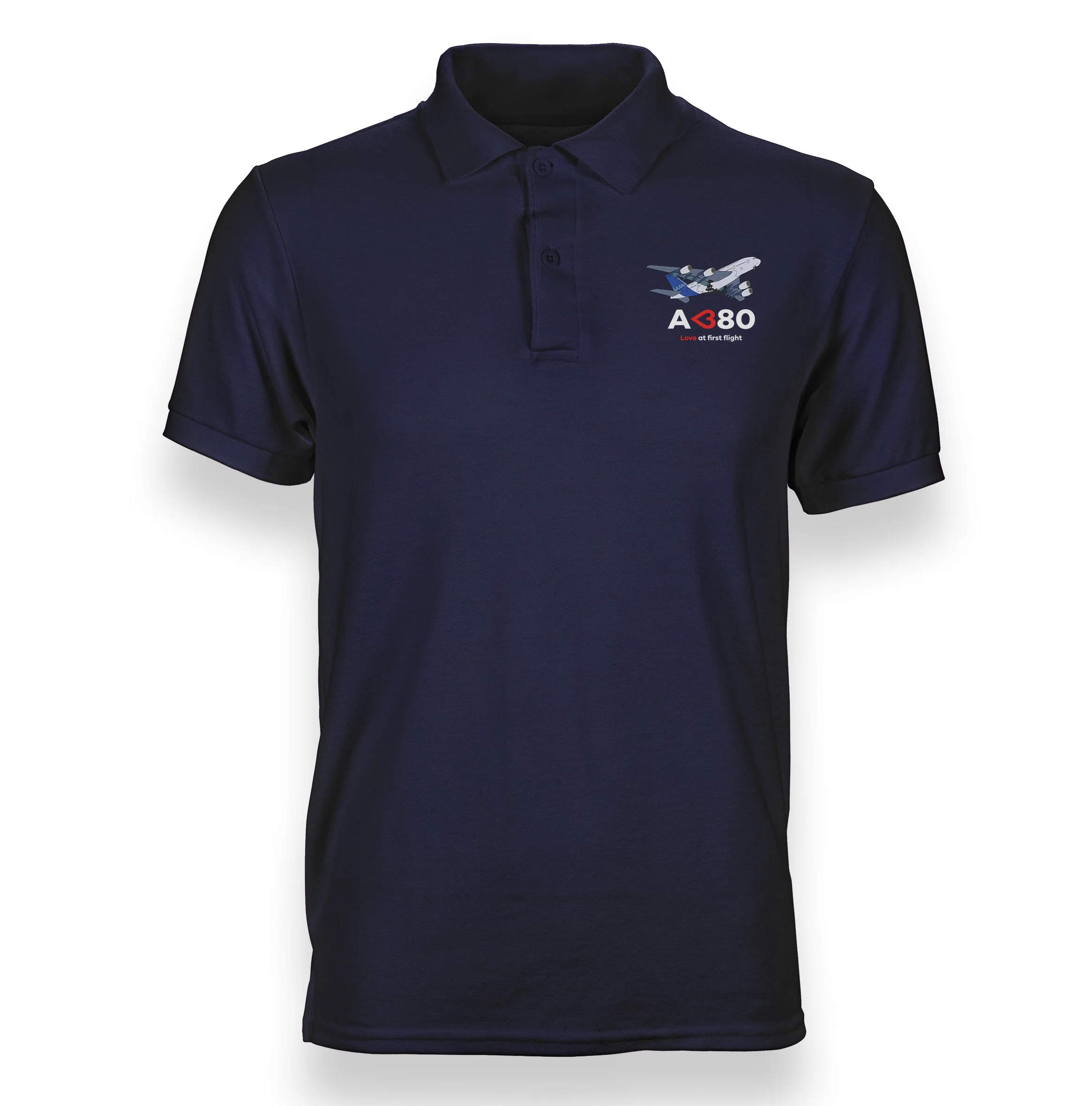 Airbus A380 Love at first flight Designed "WOMEN" Polo T-Shirts - Image 14
