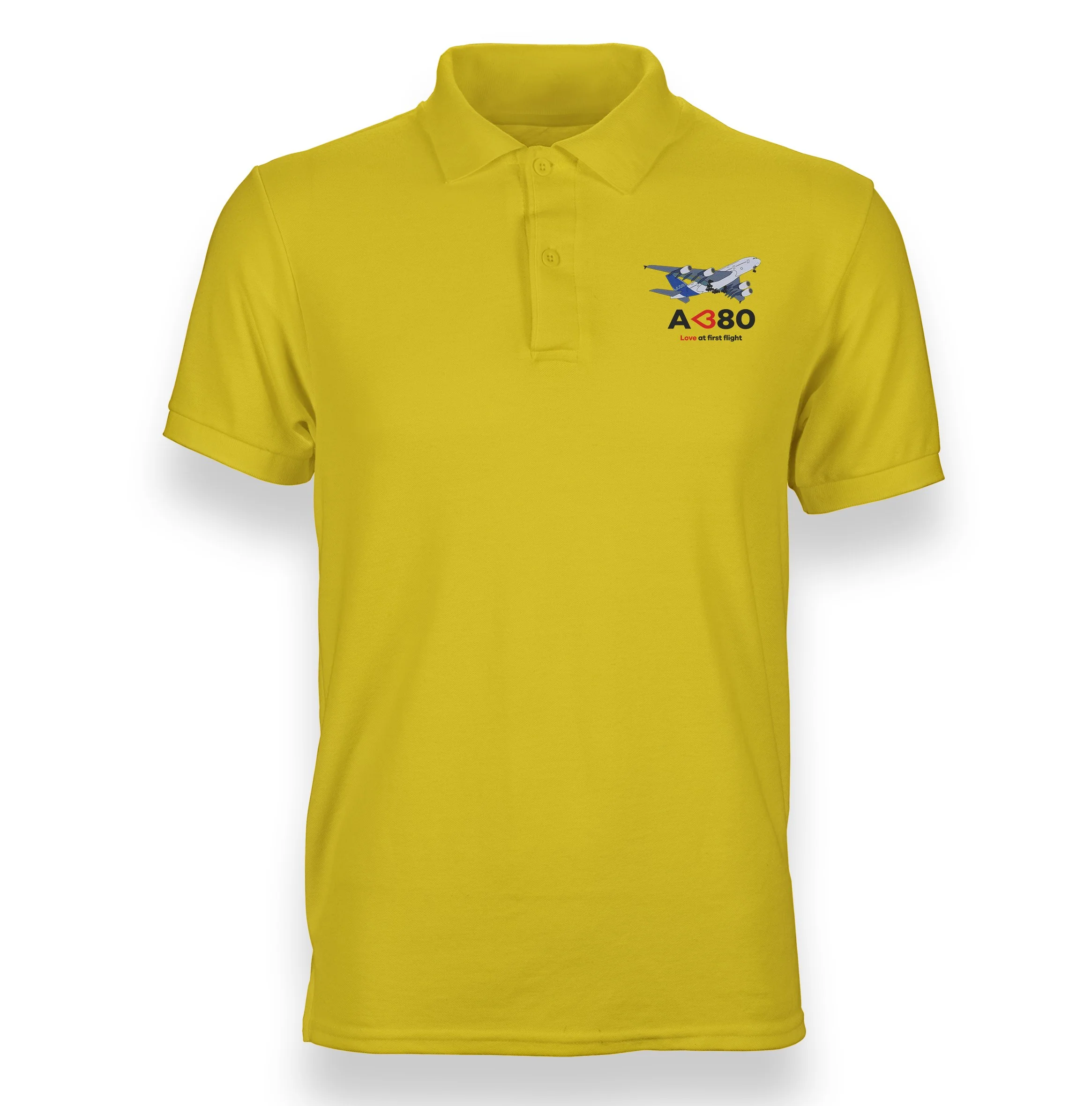 Airbus A380 Love at first flight Designed "WOMEN" Polo T-Shirts - Image 20