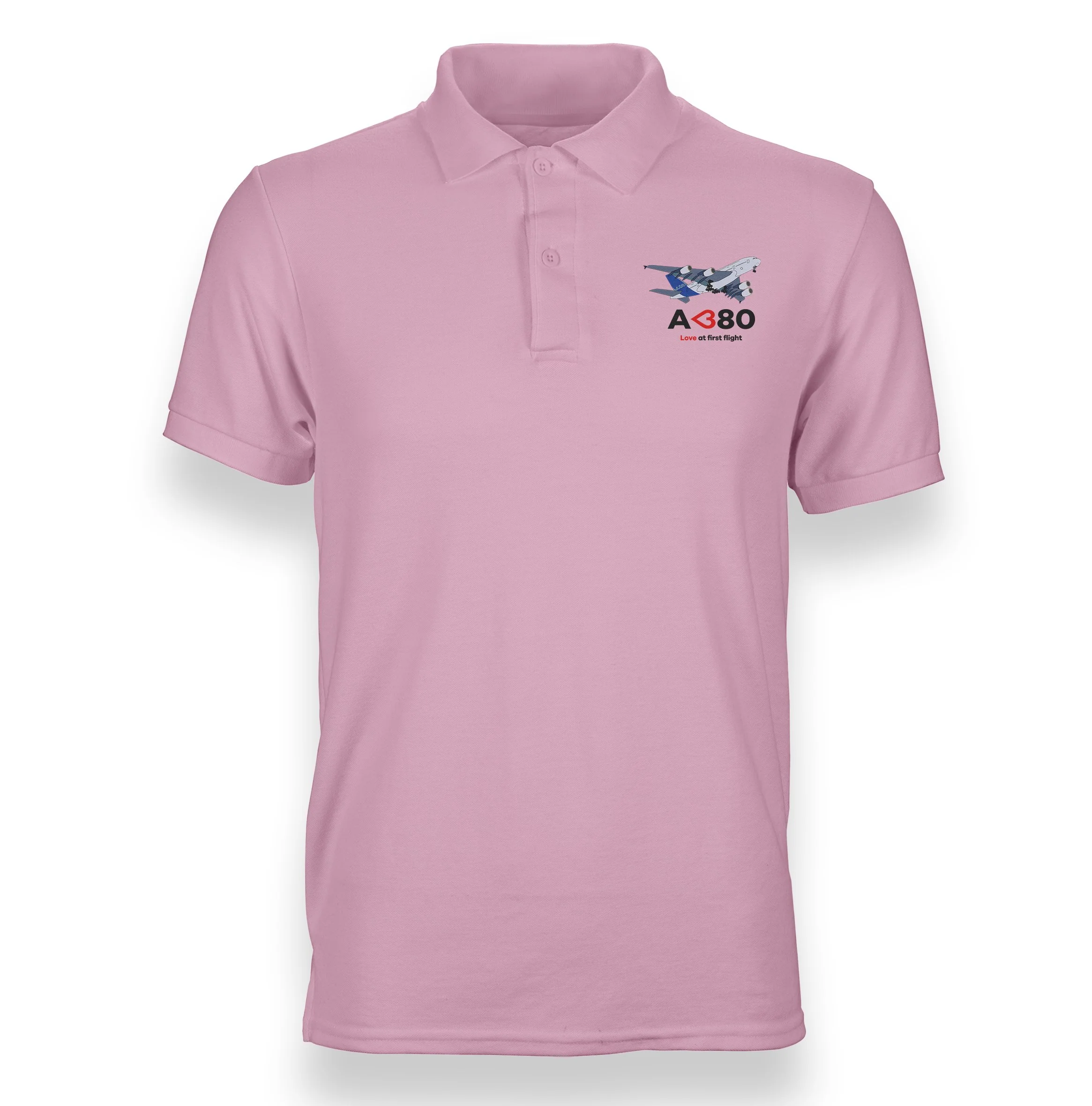 Airbus A380 Love at first flight Designed "WOMEN" Polo T-Shirts - Image 22