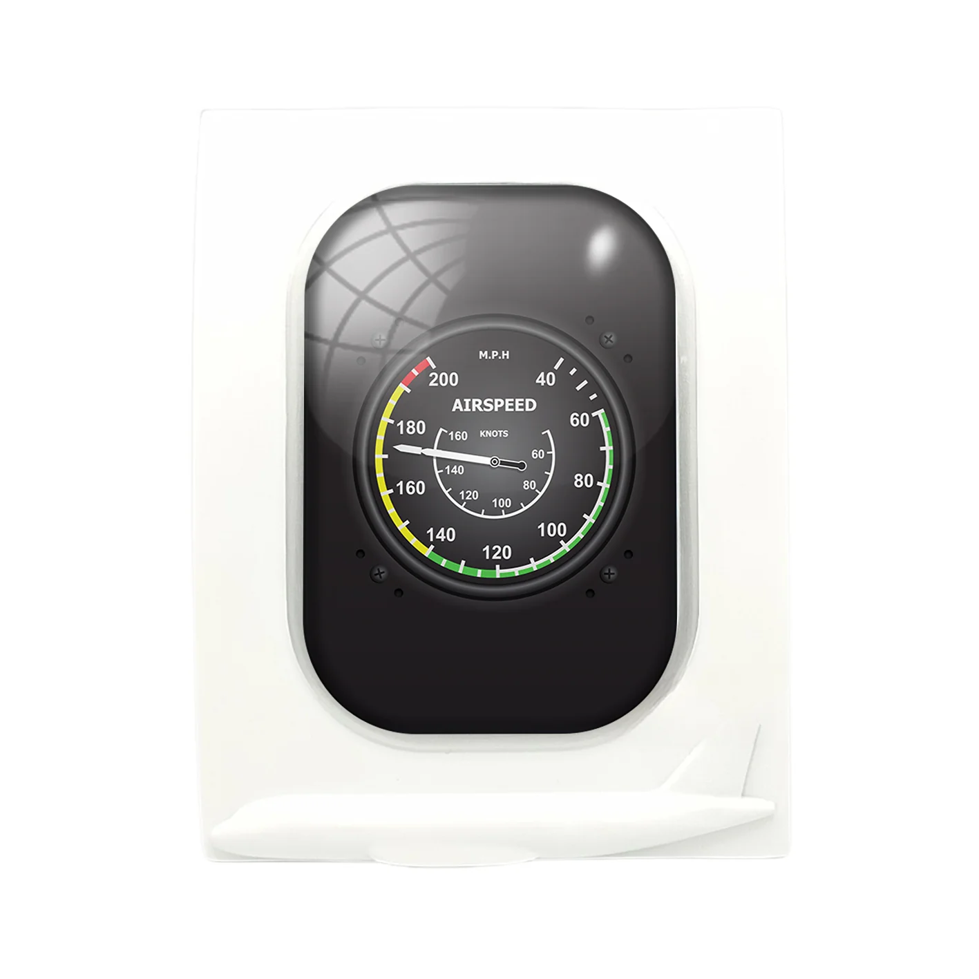 Airplane Instruments-Airspeed Designed Airplane Window Photo Frame - Image 4