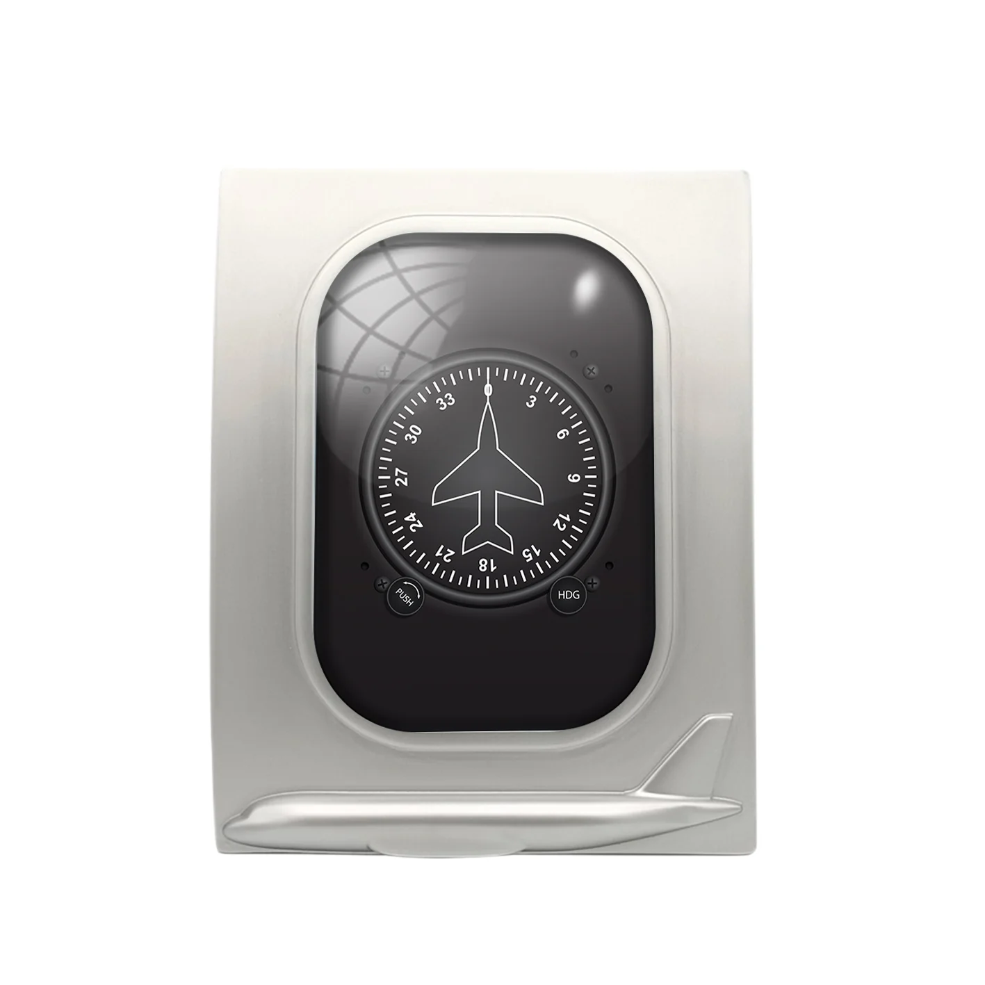 Airplane Instruments-Heading Designed Airplane Window Photo Frame - Image 2