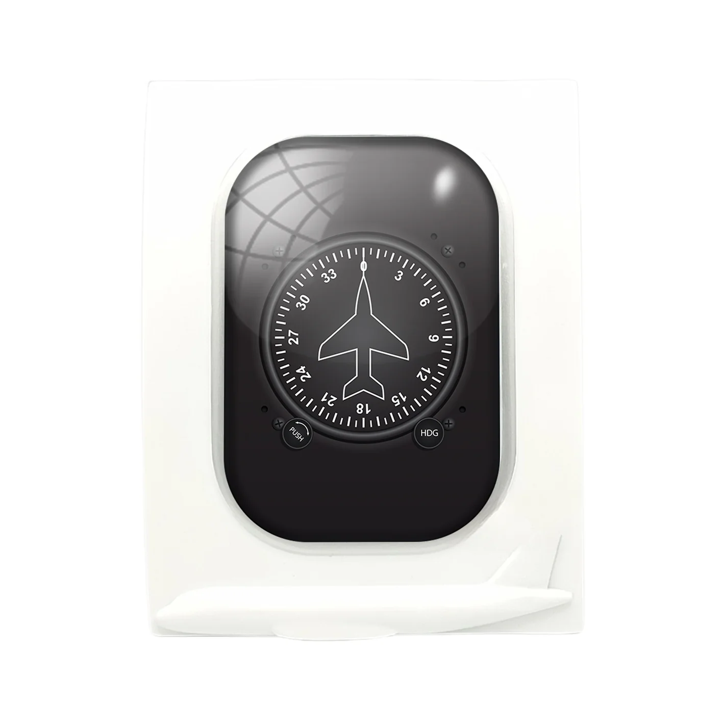 Airplane Instruments-Heading Designed Airplane Window Photo Frame - Image 4