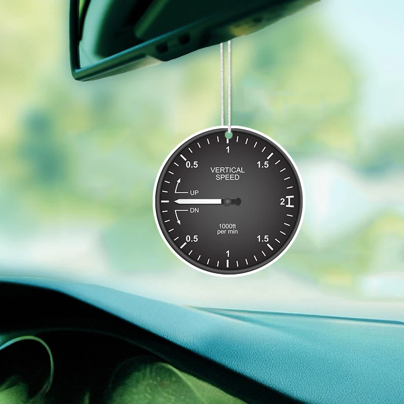 Airplane Instruments (Vertical Speed 2) Designed Car Air Fresheners