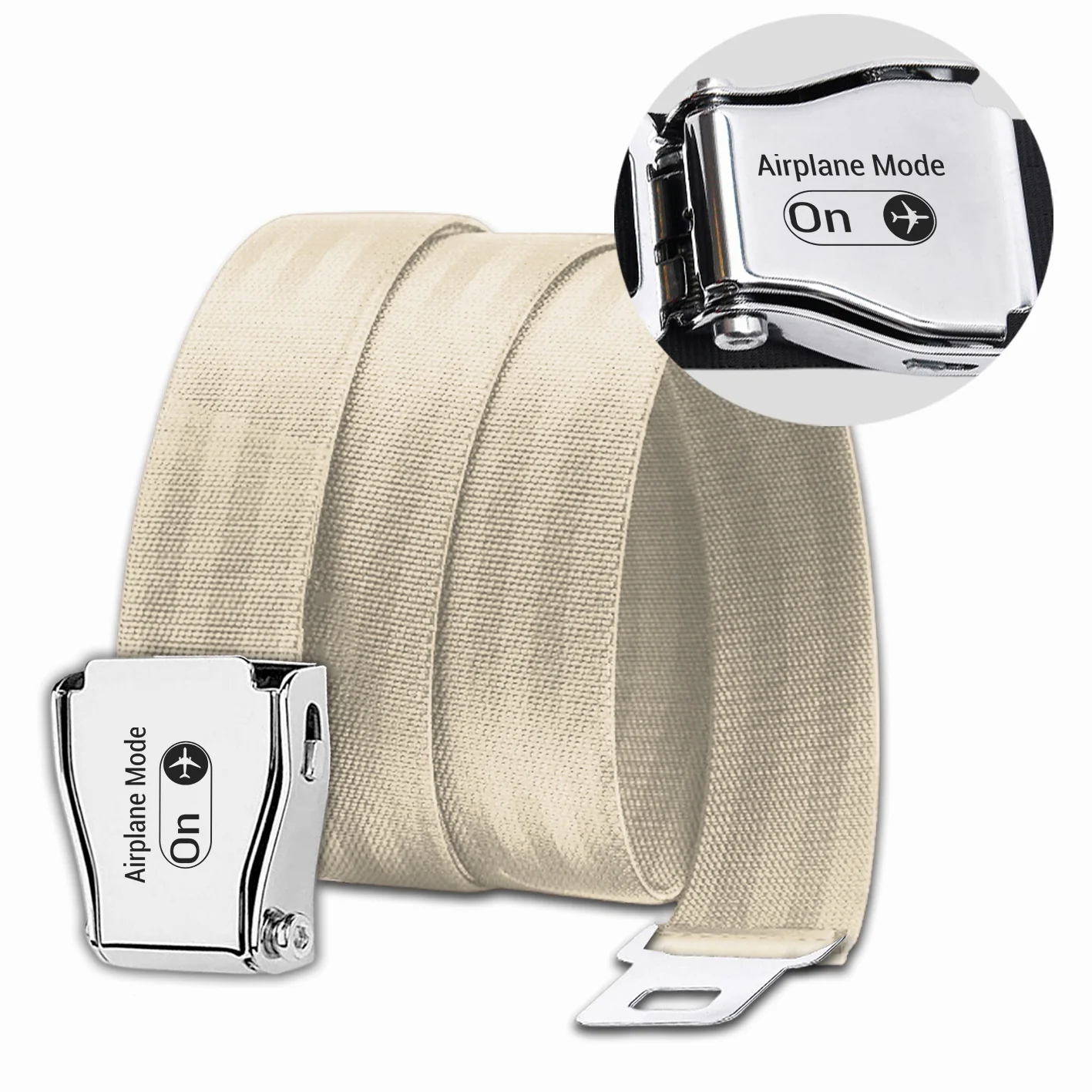 Airplane Mode On Designed Fashion Airplane Seat Belts - Image 8
