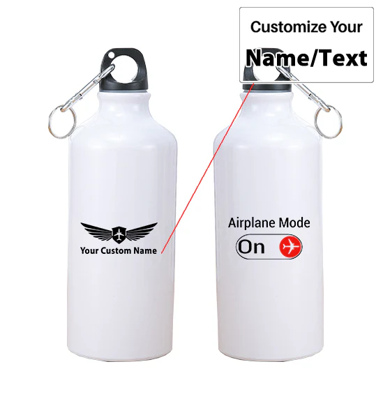 Airplane Mode On Designed Thermoses - Image 3