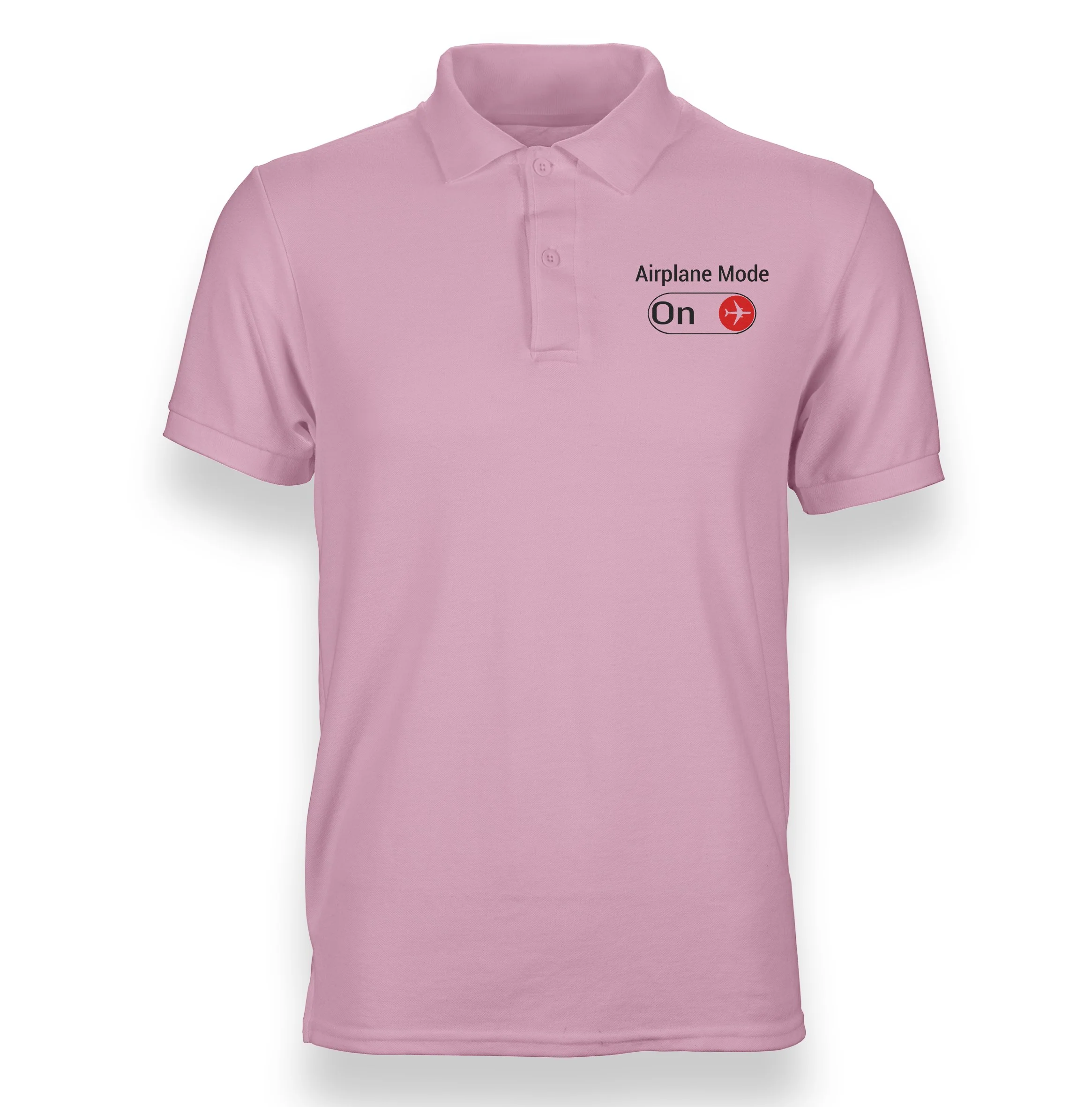 Airplane Mode On Designed "WOMEN" Polo T-Shirts - Image 22