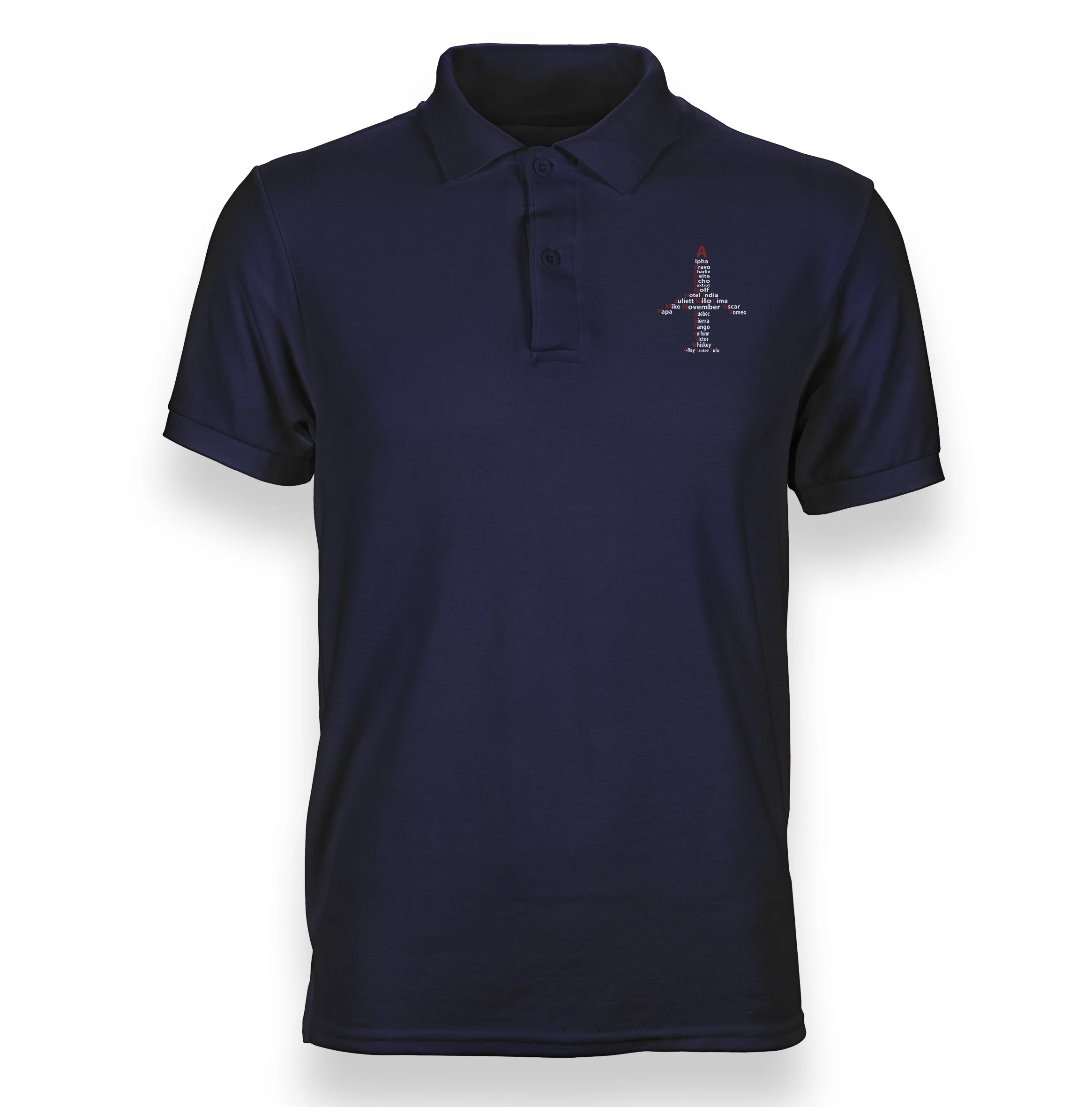 Airplane Shape Aviation Alphabet Designed "WOMEN" Polo T-Shirts - Image 14