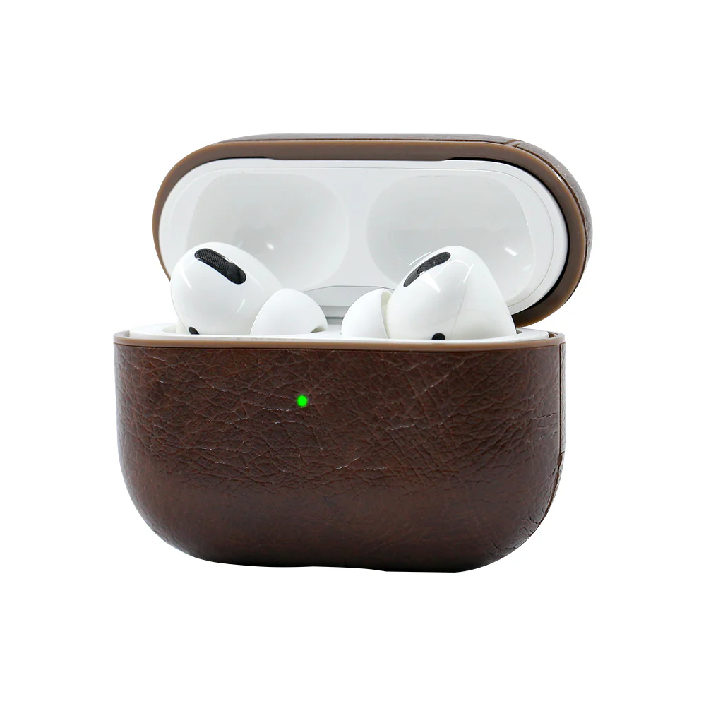 AirPods Leather Case: All-in-One Protection for AirPods 1/2/Pro + Anti-Lost String & Dustproof Sticker (Trendy Style) - Image 8