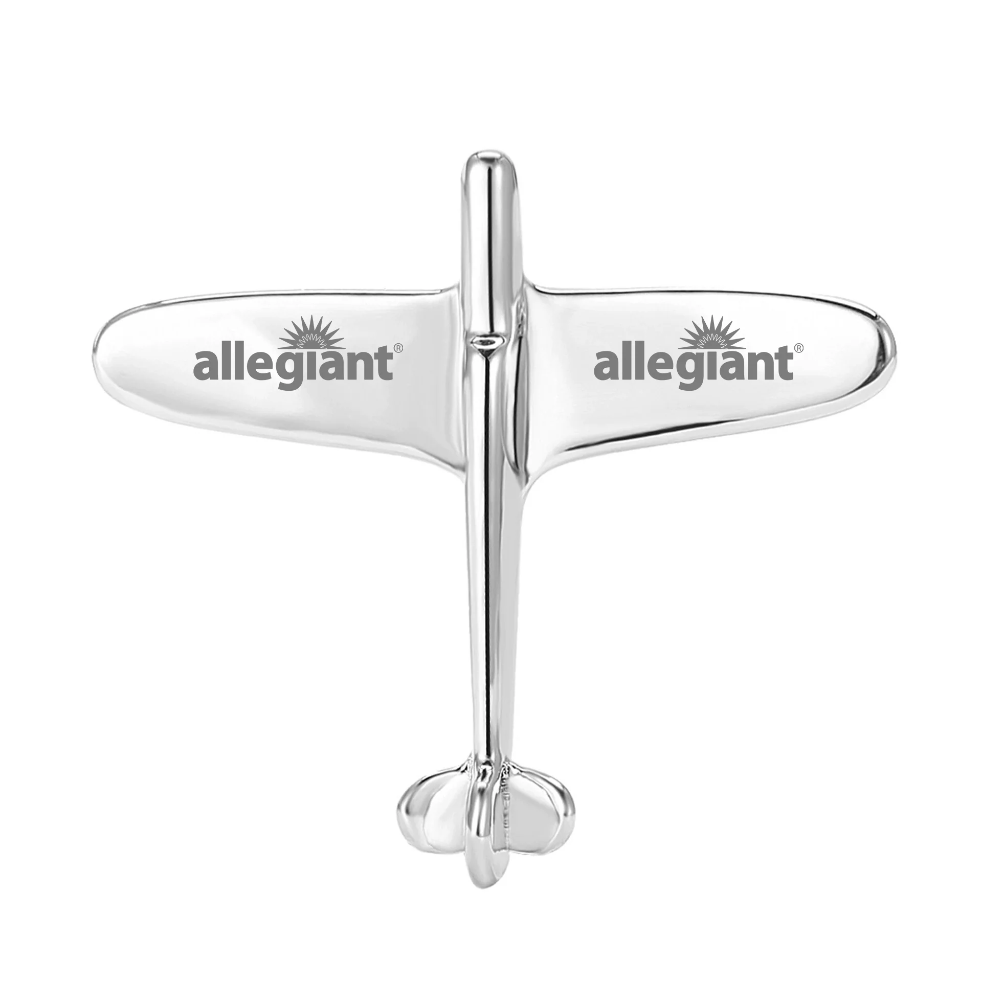 Allegiant Air Airlines Designed Airplane Shape Brooches - Image 4