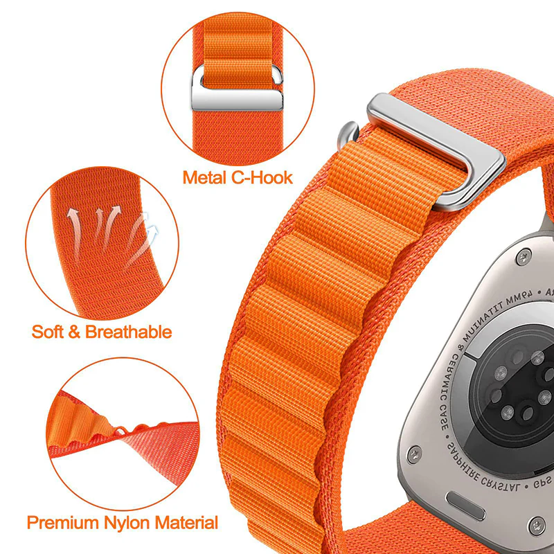 Alpine Loop Strap For Apple Watch Band Bracelet - Image 31