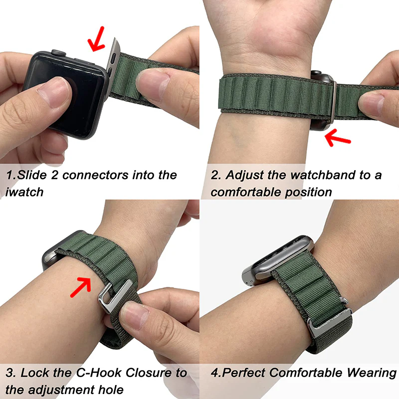 Alpine Loop Strap For Apple Watch Band Bracelet - Image 32