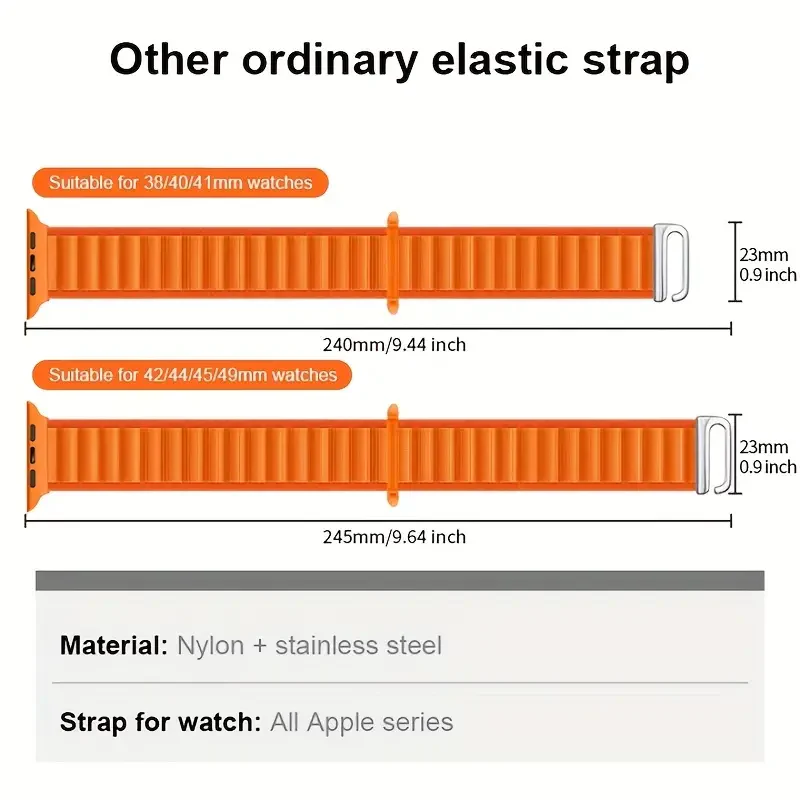 Alpine Loop Strap For Apple Watch Band Bracelet - Image 33