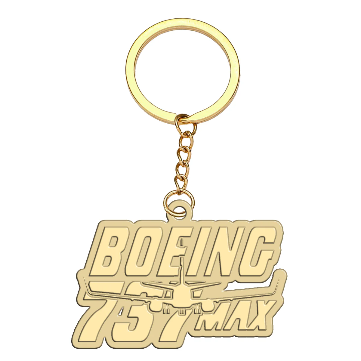 Amazing 737 Max Designed Hollow Key Chains