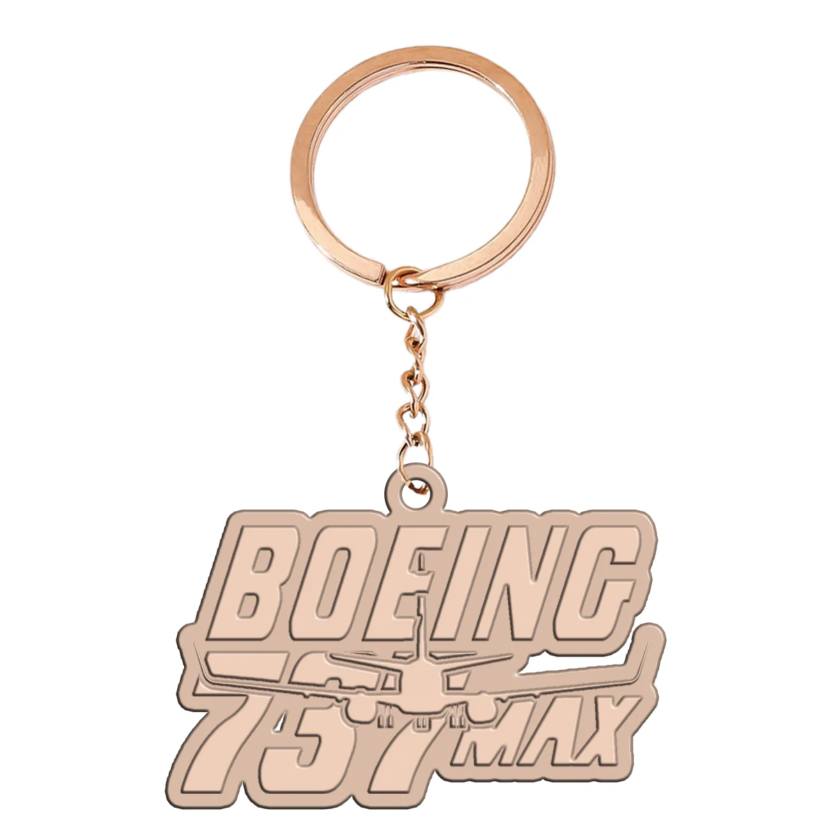 Amazing 737 Max Designed Hollow Key Chains - Image 3