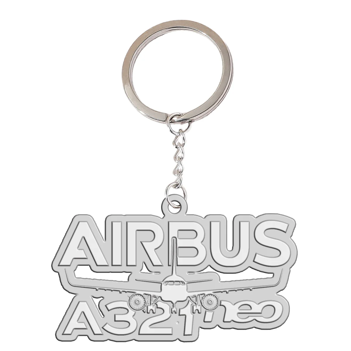 Amazing Airbus A321neo Designed Hollow Key Chains - Image 2