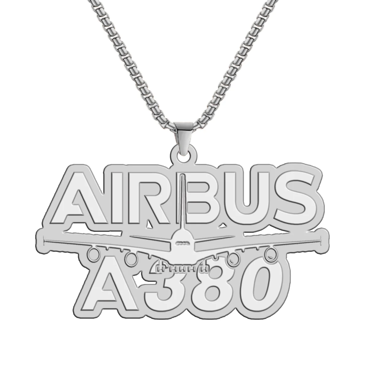 Amazing Airbus A380 Designed Hollow Necklace - Image 2