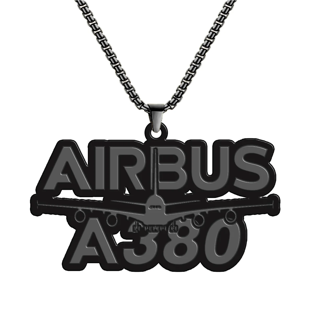 Amazing Airbus A380 Designed Hollow Necklace - Image 4