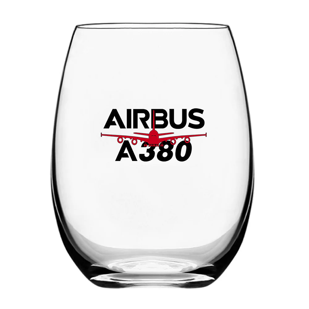 Amazing Airbus A380 Designed Water & Drink Glasses - Image 2