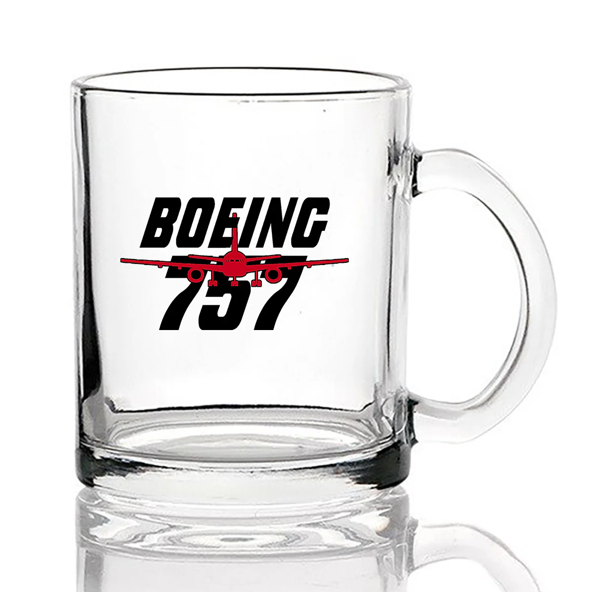 Amazing Boeing 757 Designed Coffee & Tea Glasses - Image 2