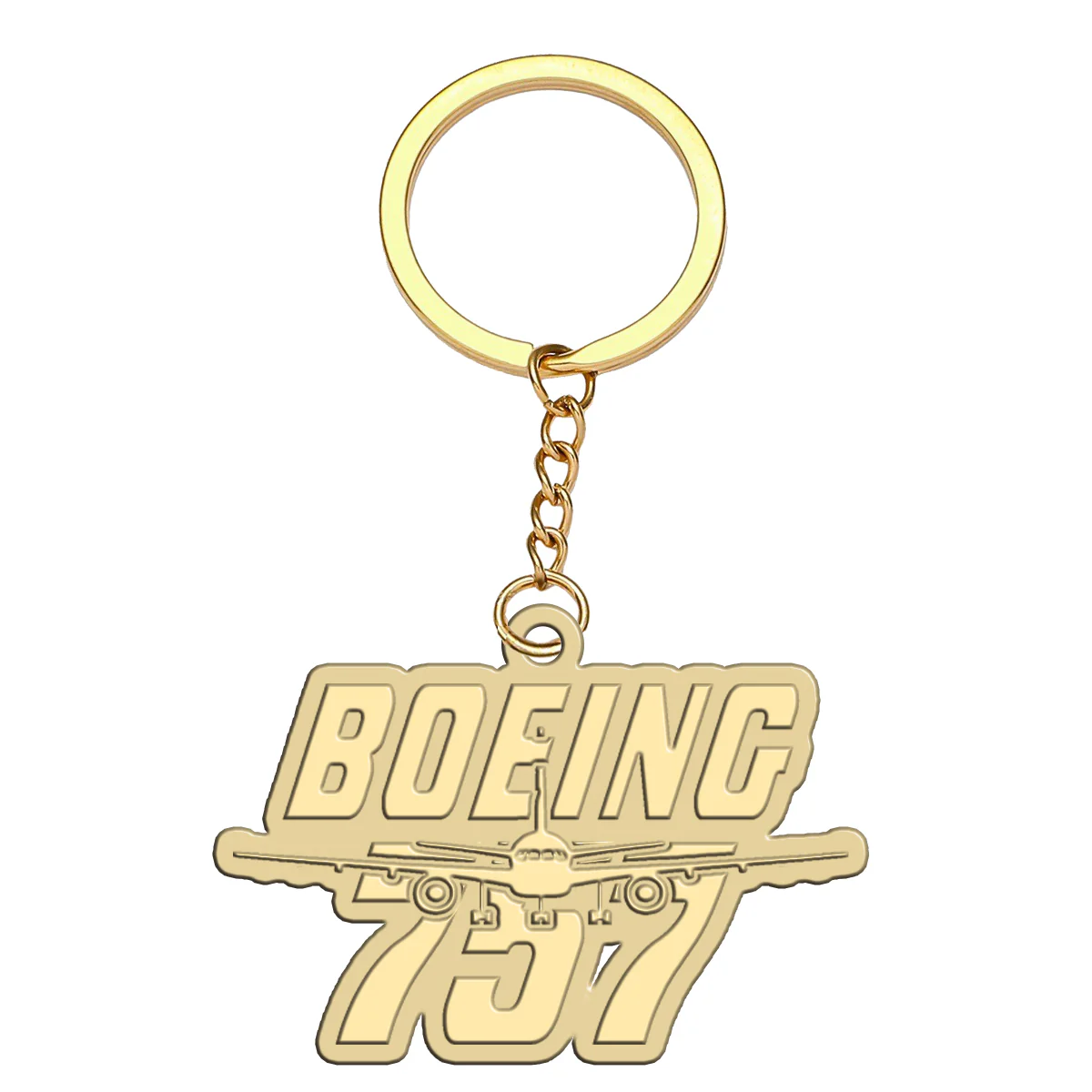 Amazing Boeing 757 Designed Hollow Key Chains