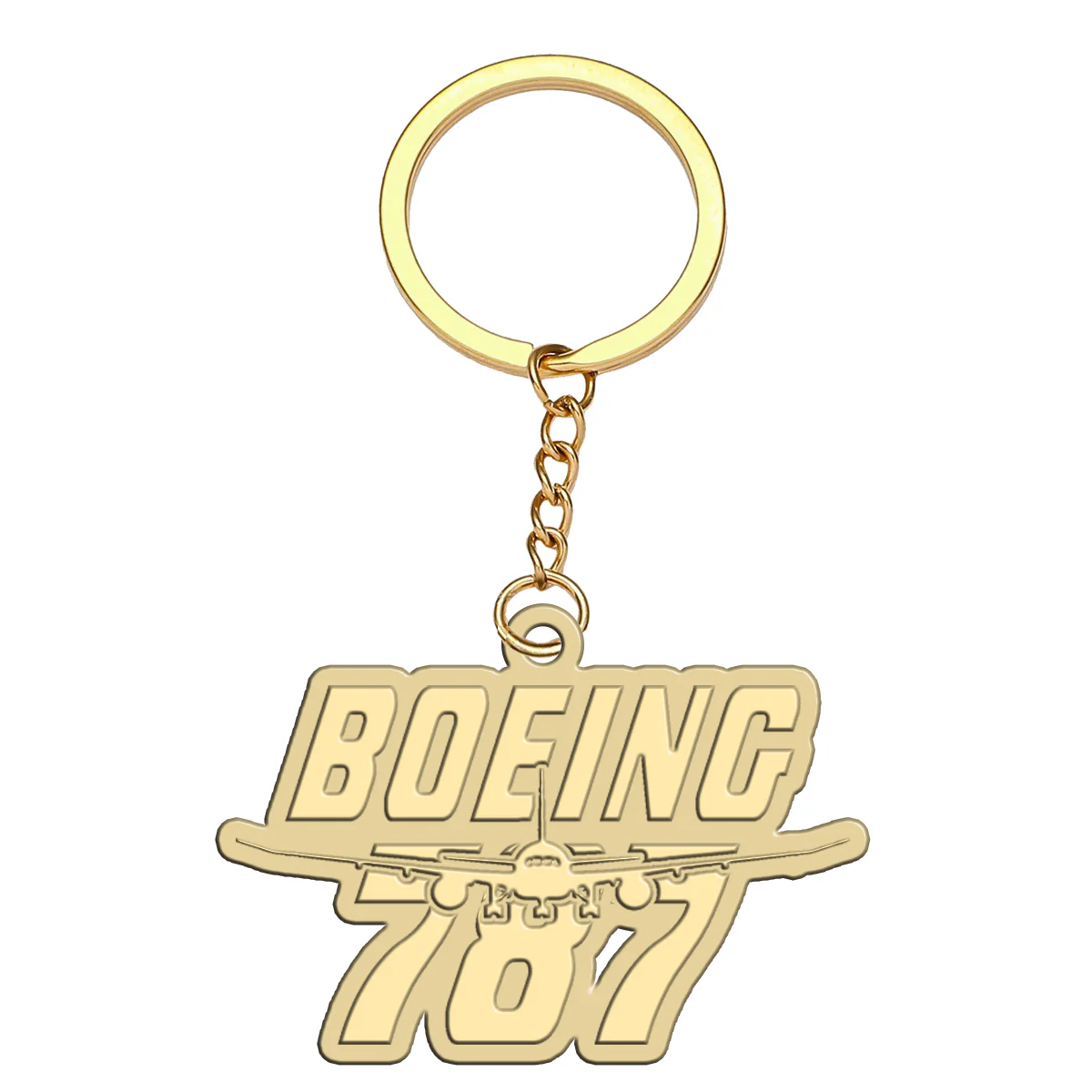 Amazing Boeing 787 Designed Hollow Key Chains