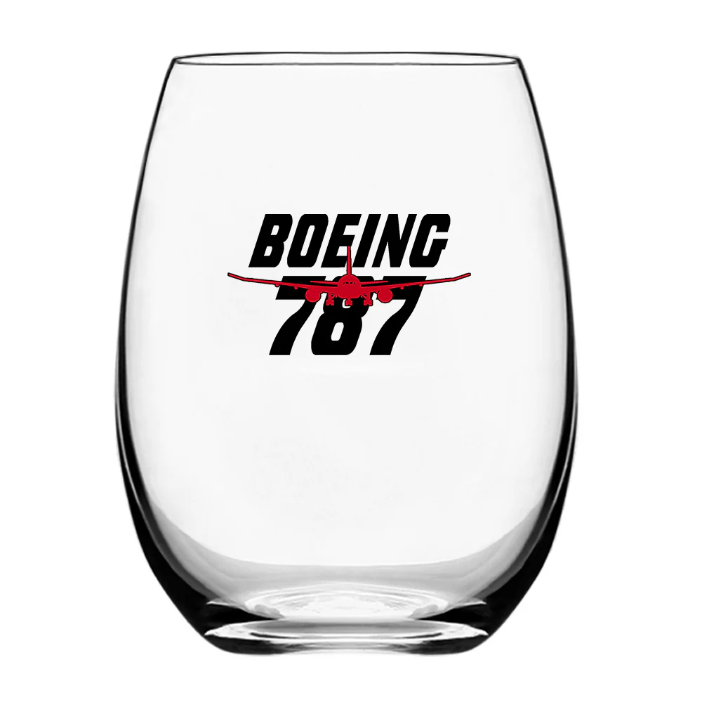 Amazing Boeing 787 Designed Water & Drink Glasses - Image 2