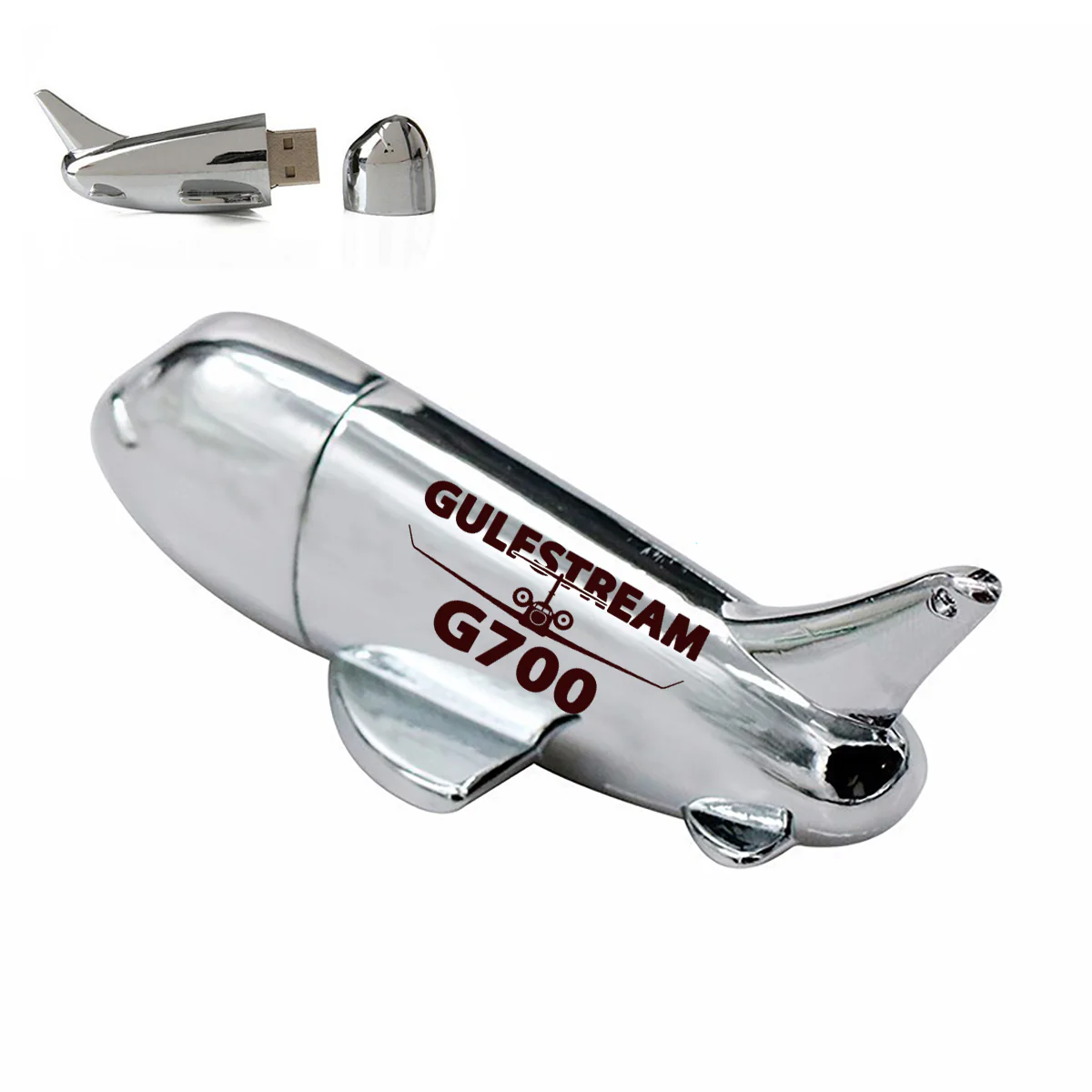 Amazing Gulfstream G700 Designed Airplane Shape USB Drives - Image 2