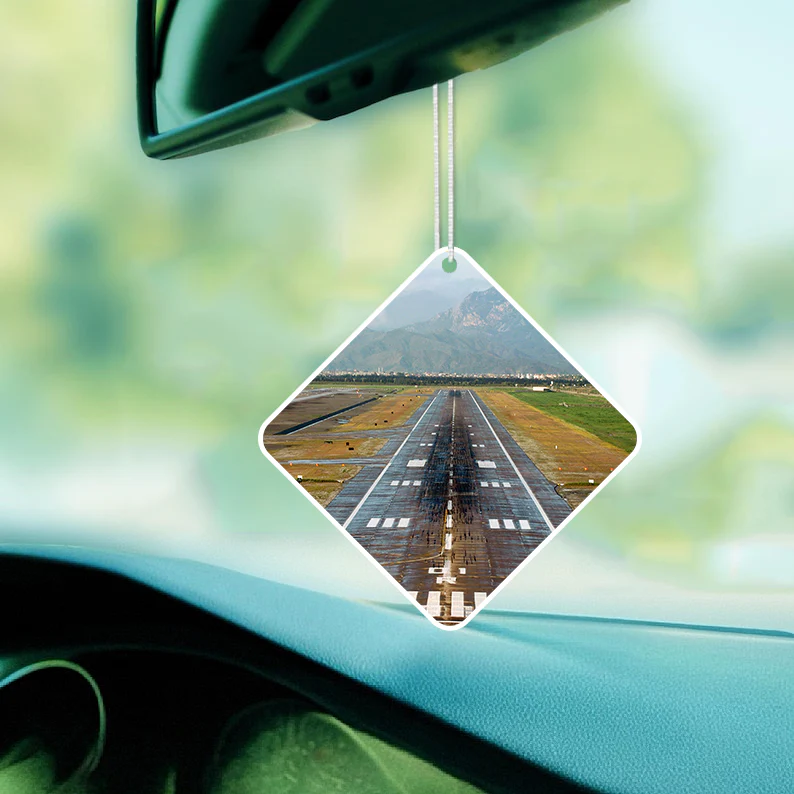 Amazing Mountain View & Runway Designed Car Air Fresheners