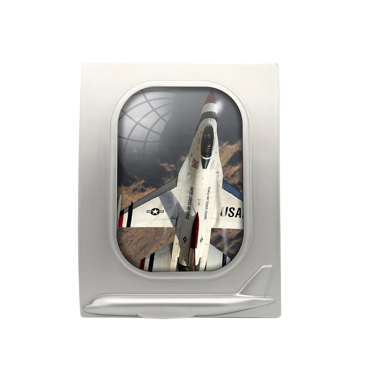 Amazing Show by Fighting Jet 16 Designed Airplane Window Photo Frame - Image 2