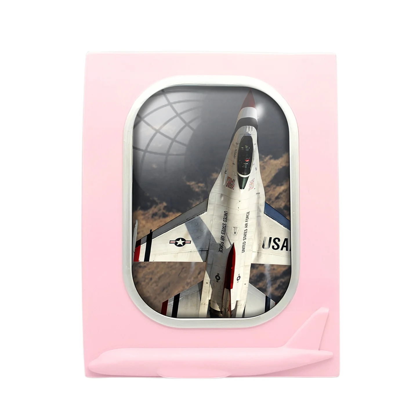 Amazing Show by Fighting Jet 16 Designed Airplane Window Photo Frame - Image 3