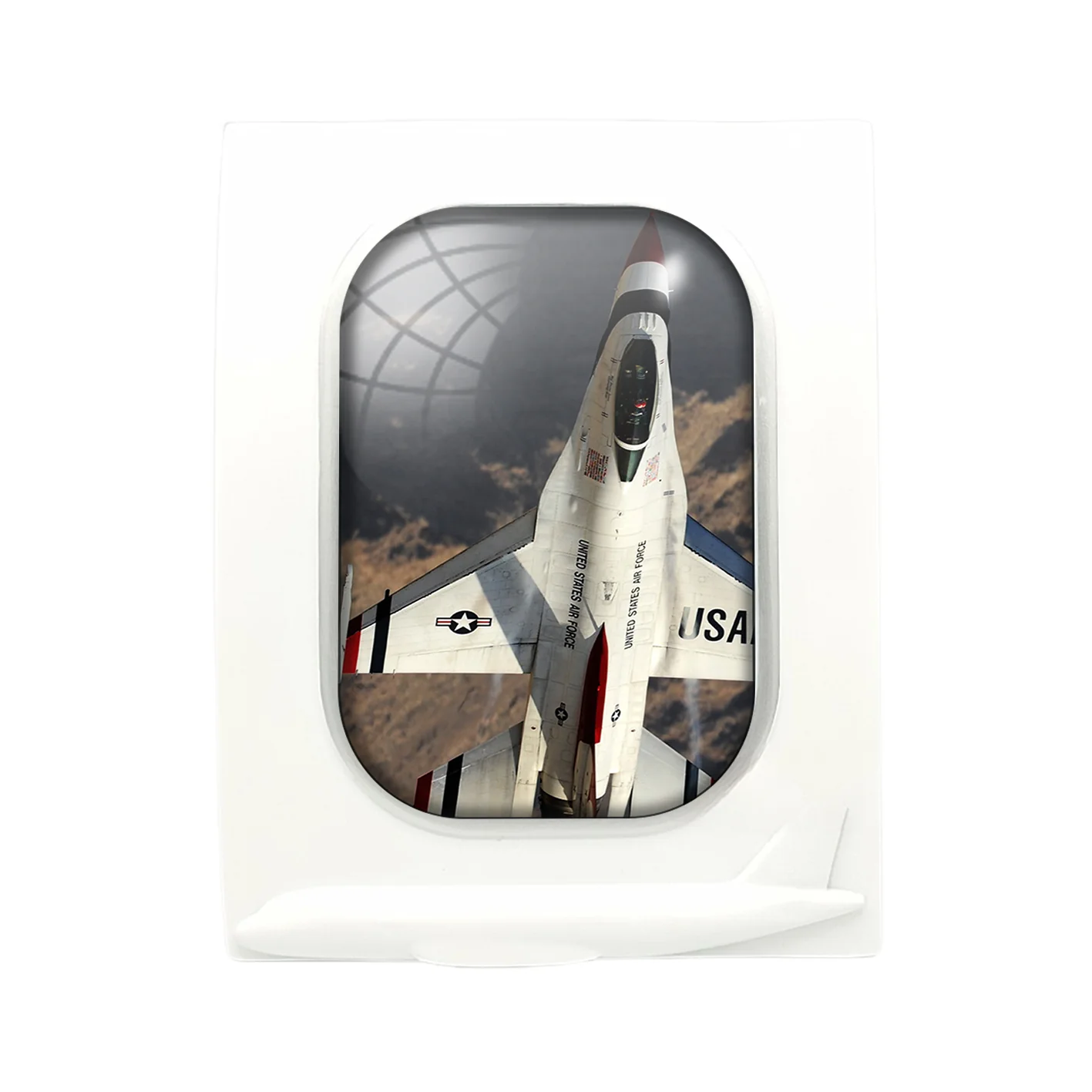 Amazing Show by Fighting Jet 16 Designed Airplane Window Photo Frame - Image 4