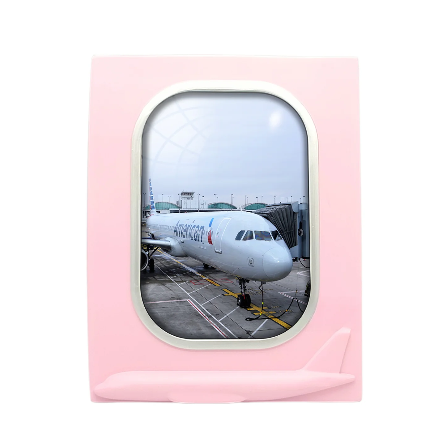 American Airlines A321 Designed Airplane Window Photo Frame - Image 3
