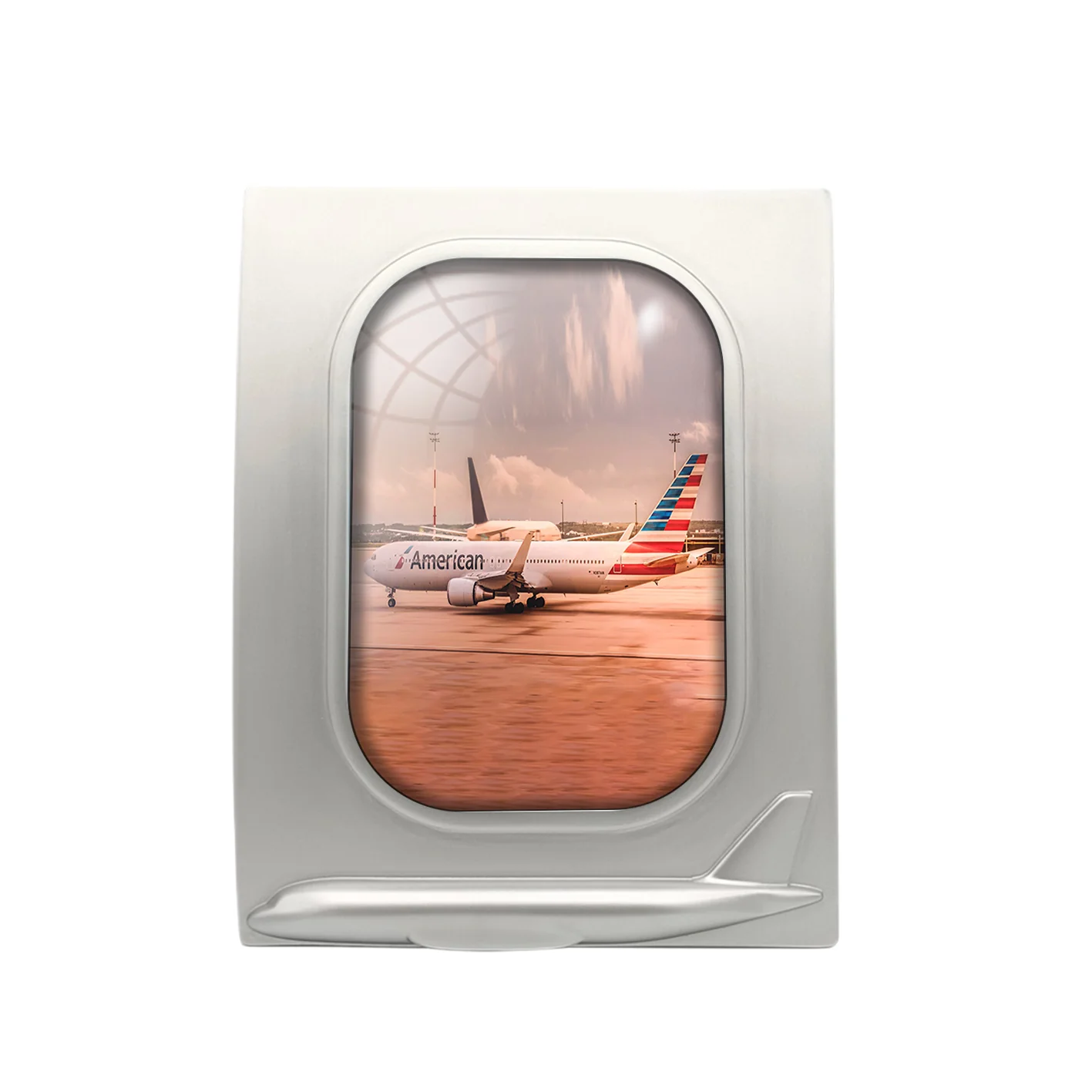 American Airlines Boeing 767 Designed Airplane Window Photo Frame - Image 2