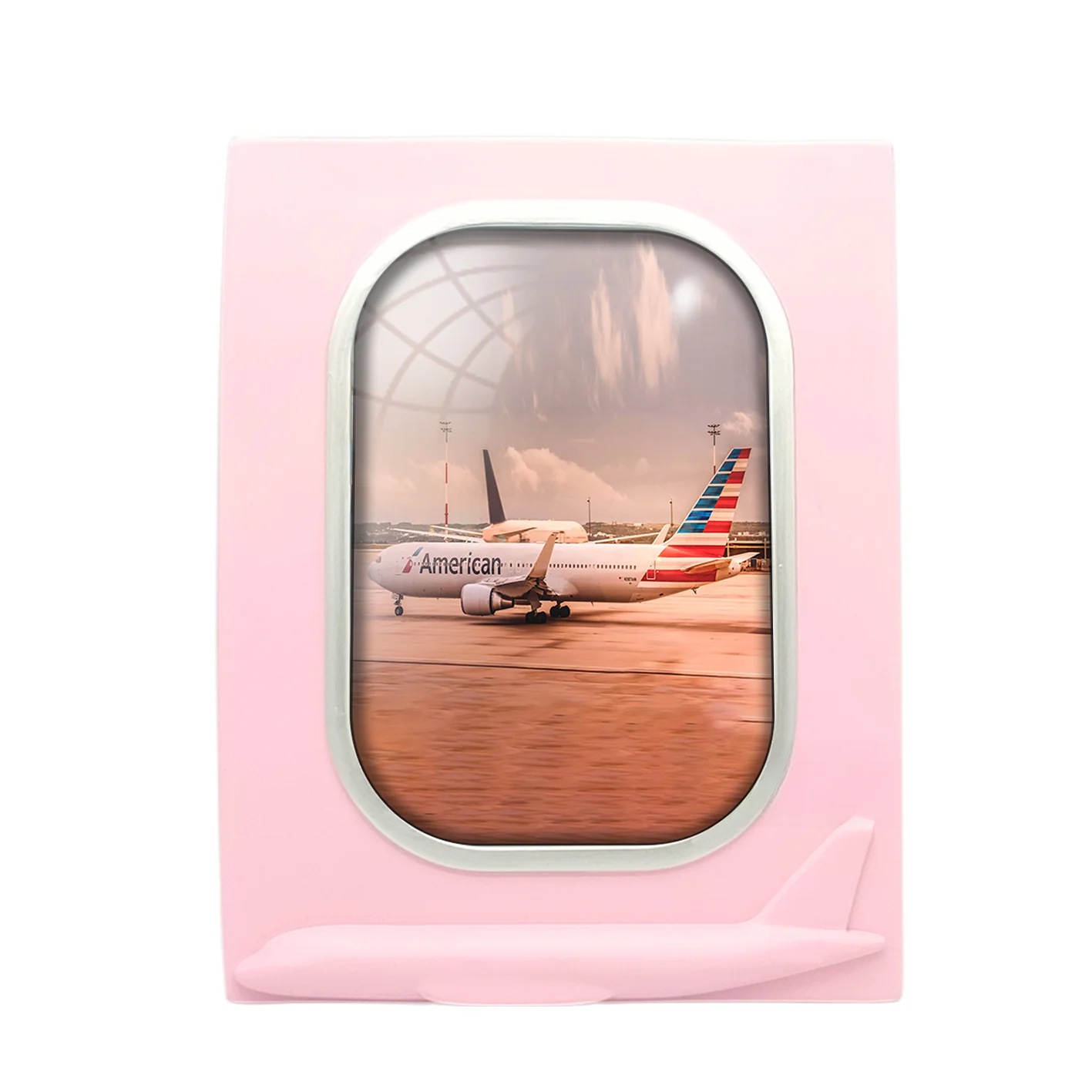 American Airlines Boeing 767 Designed Airplane Window Photo Frame - Image 3