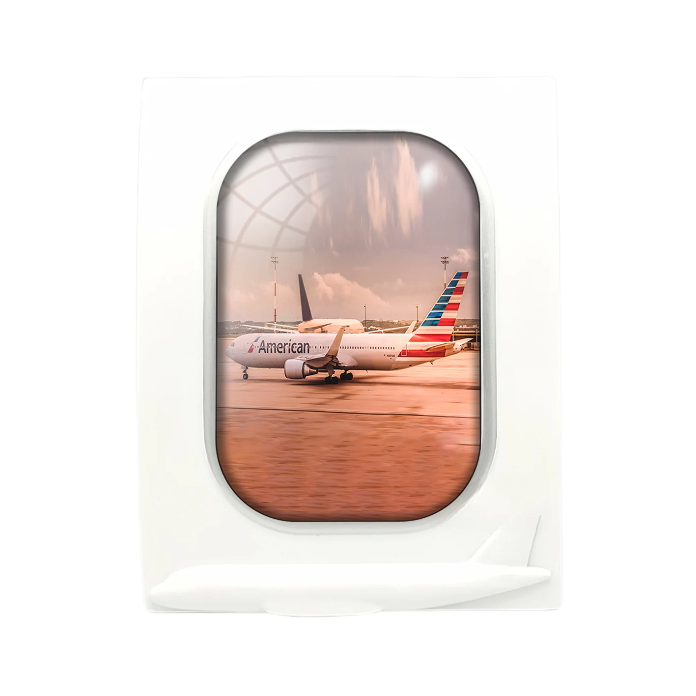 American Airlines Boeing 767 Designed Airplane Window Photo Frame - Image 4