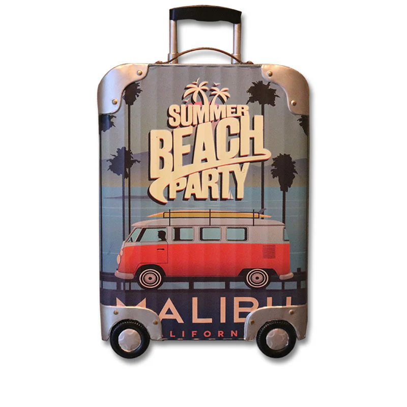 American Country Retro Iron Three-Dimensional Suitcase Decorative Wall Hanging - Image 8