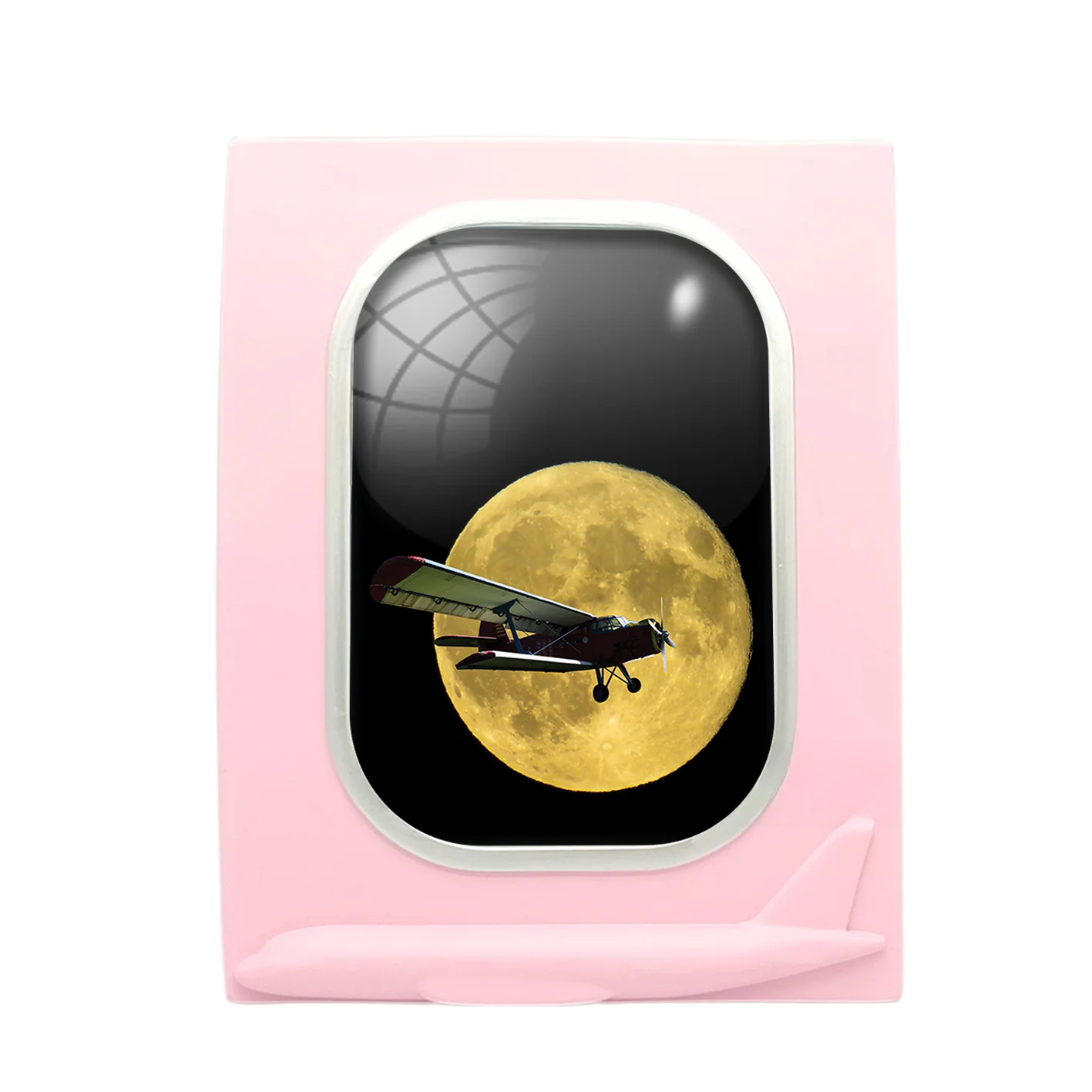 Antonov-2 With Moon Designed Airplane Window Photo Frame - Image 3