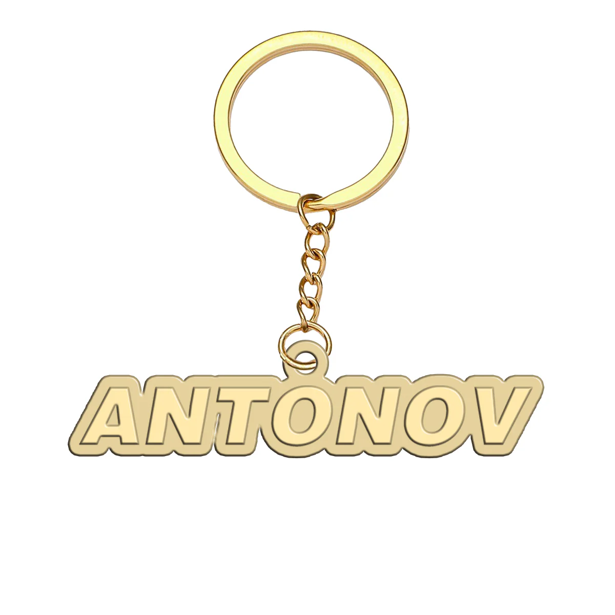 Antonov & Text Designed Hollow Key Chains
