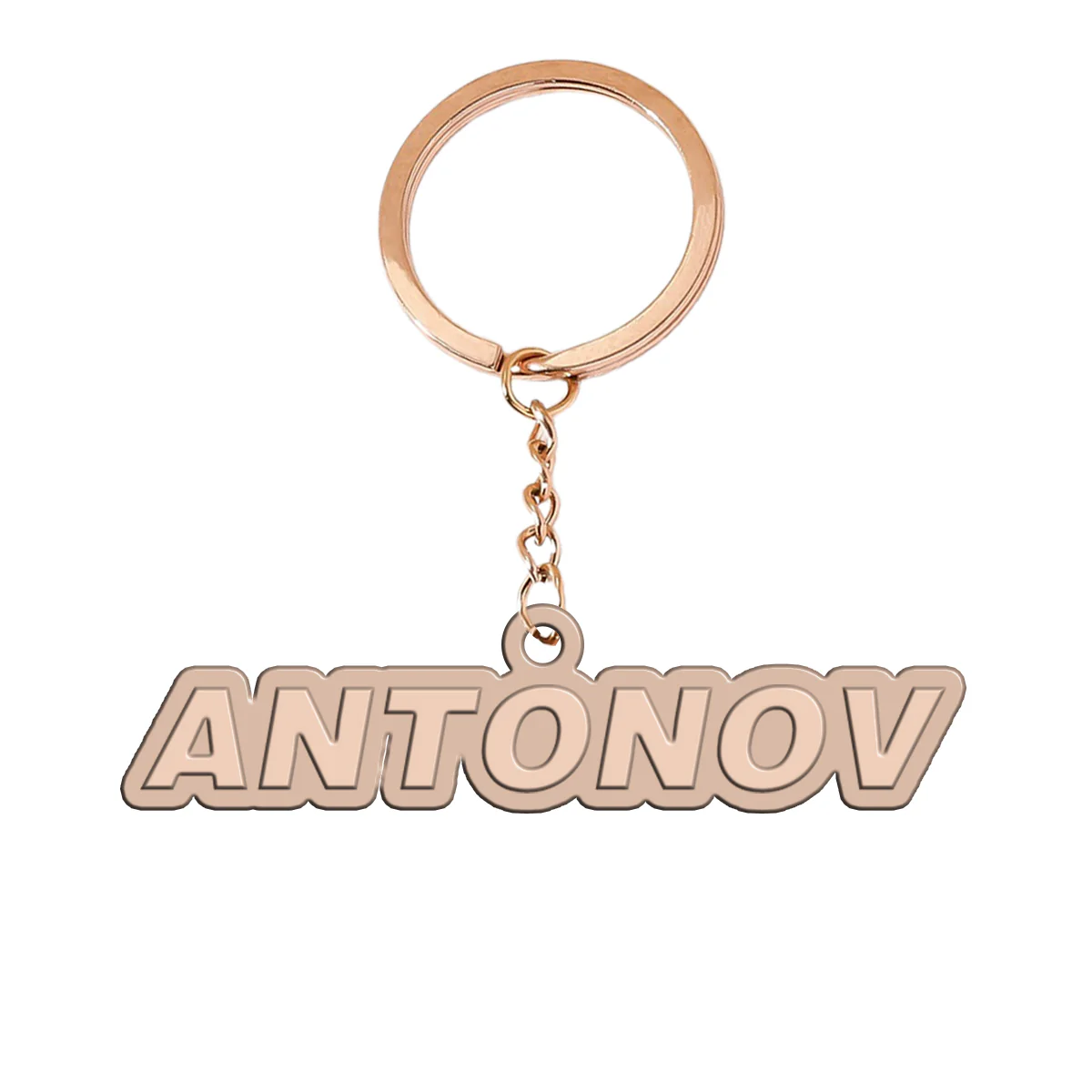 Antonov & Text Designed Hollow Key Chains - Image 3