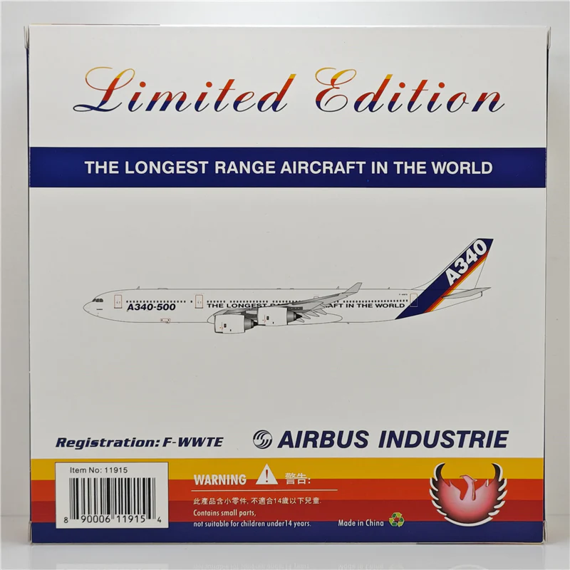 Airbus original A340-500 F-WWTE Airplane Model - Image 3