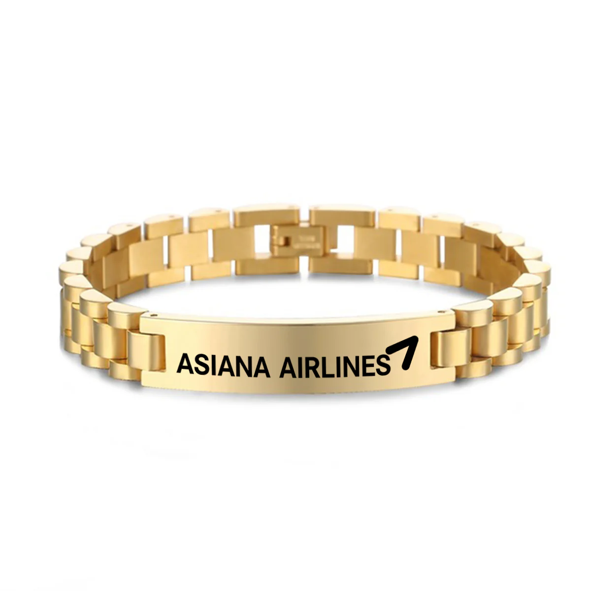 Asiana Airlines Designed Stainless Steel Chain Bracelets - Image 4