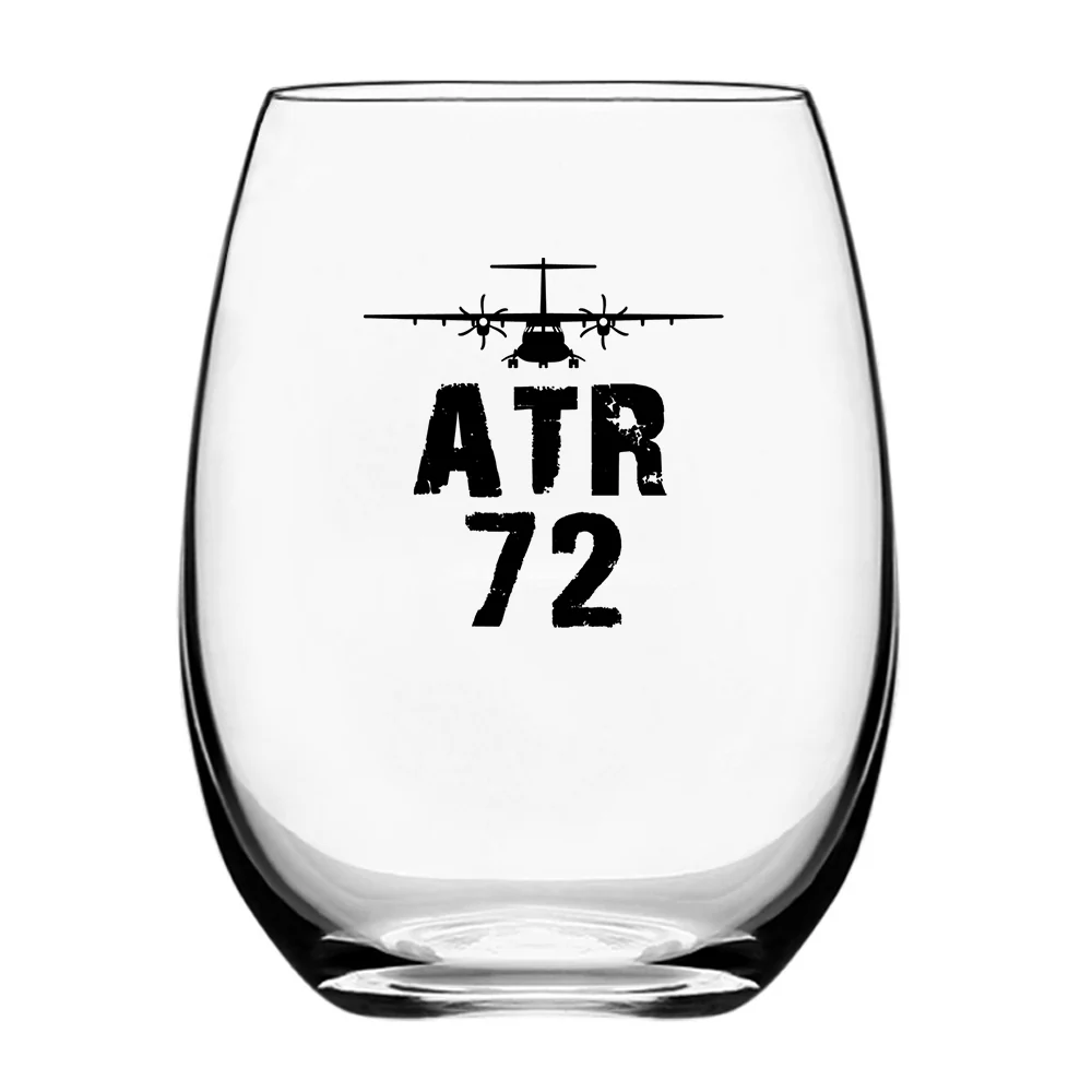 ATR-72 & Plane Designed Water & Drink Glasses - Image 2