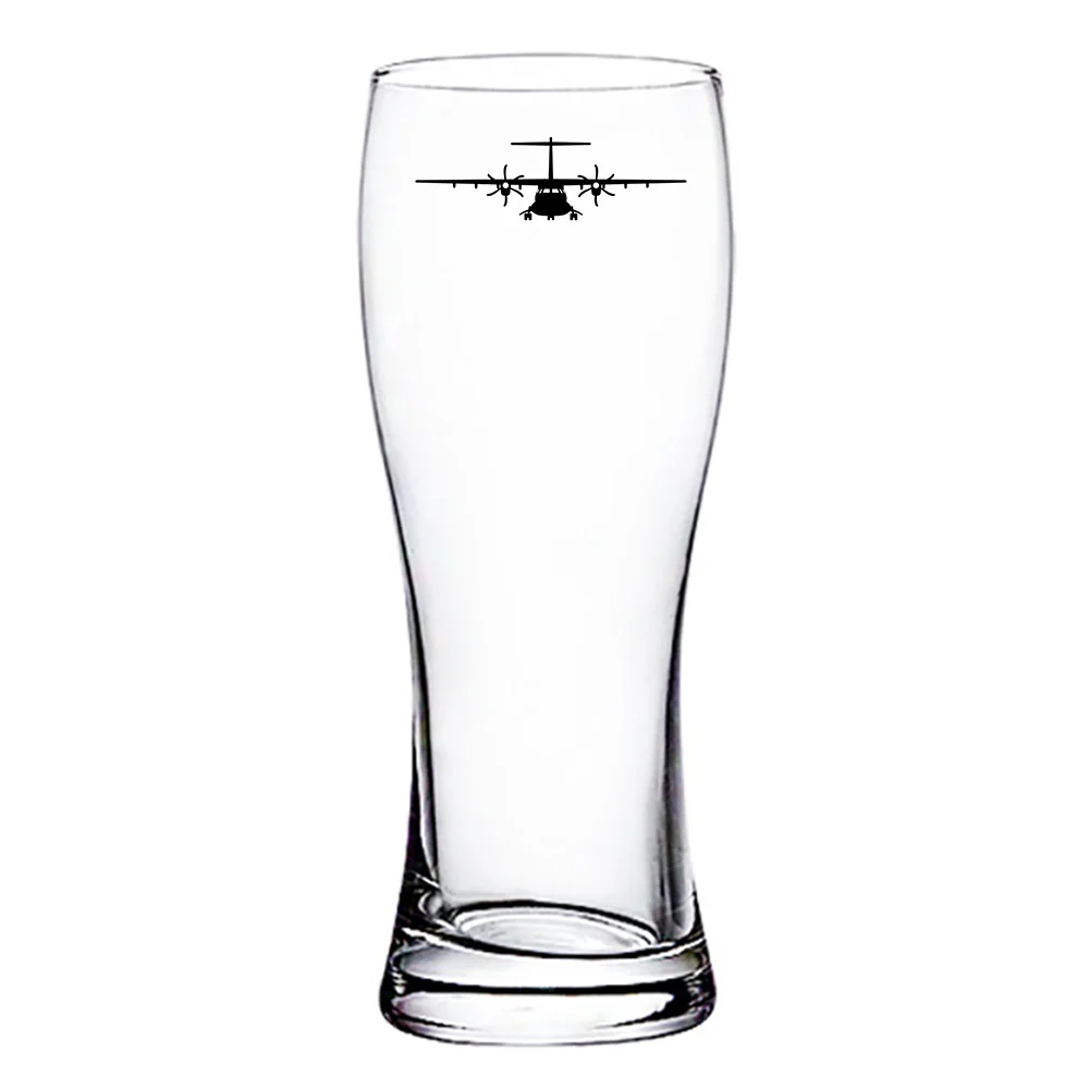 ATR-72 Silhouette Designed Pilsner Beer Glasses - Image 2