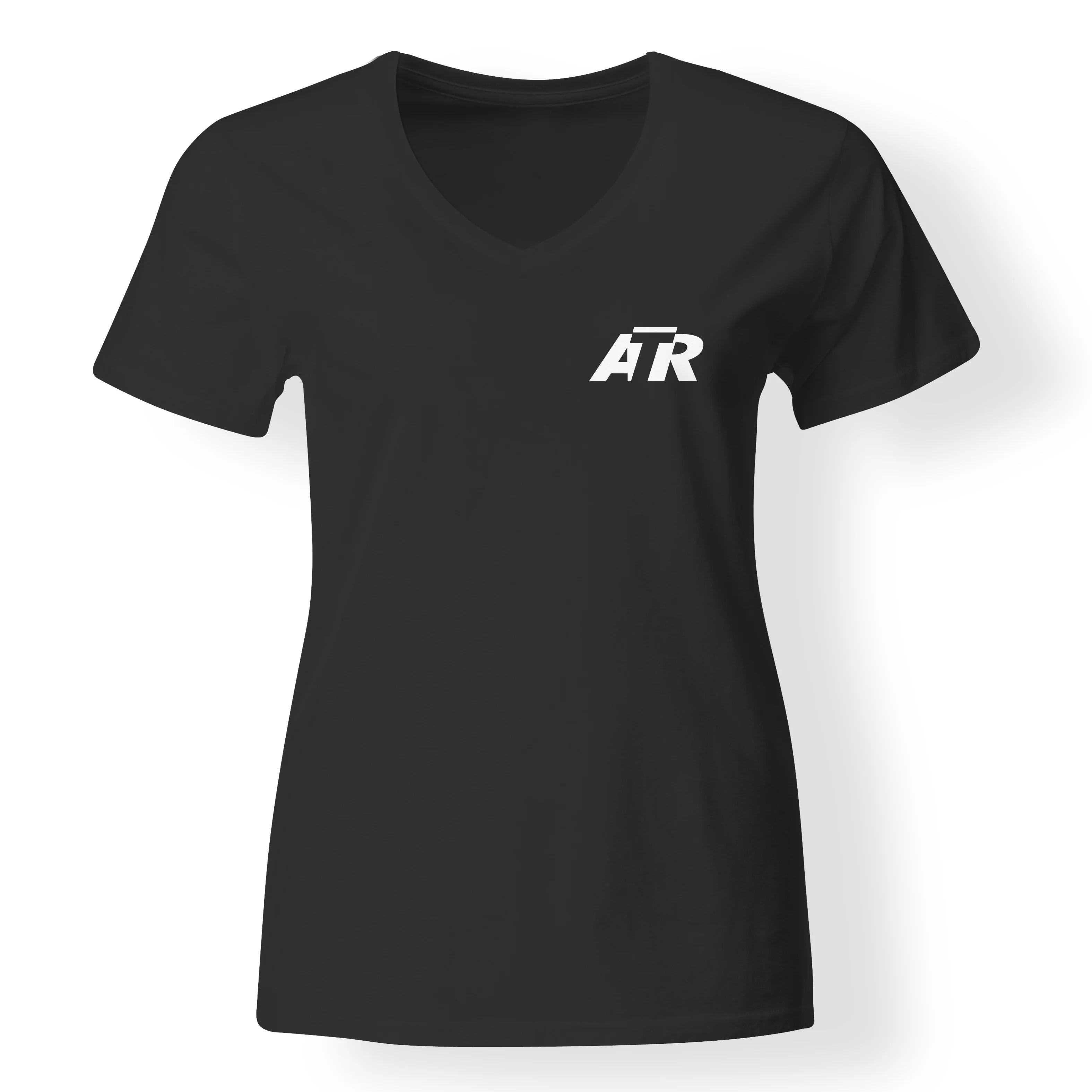 ATR & Text Designed V-Neck T-Shirts - Image 4