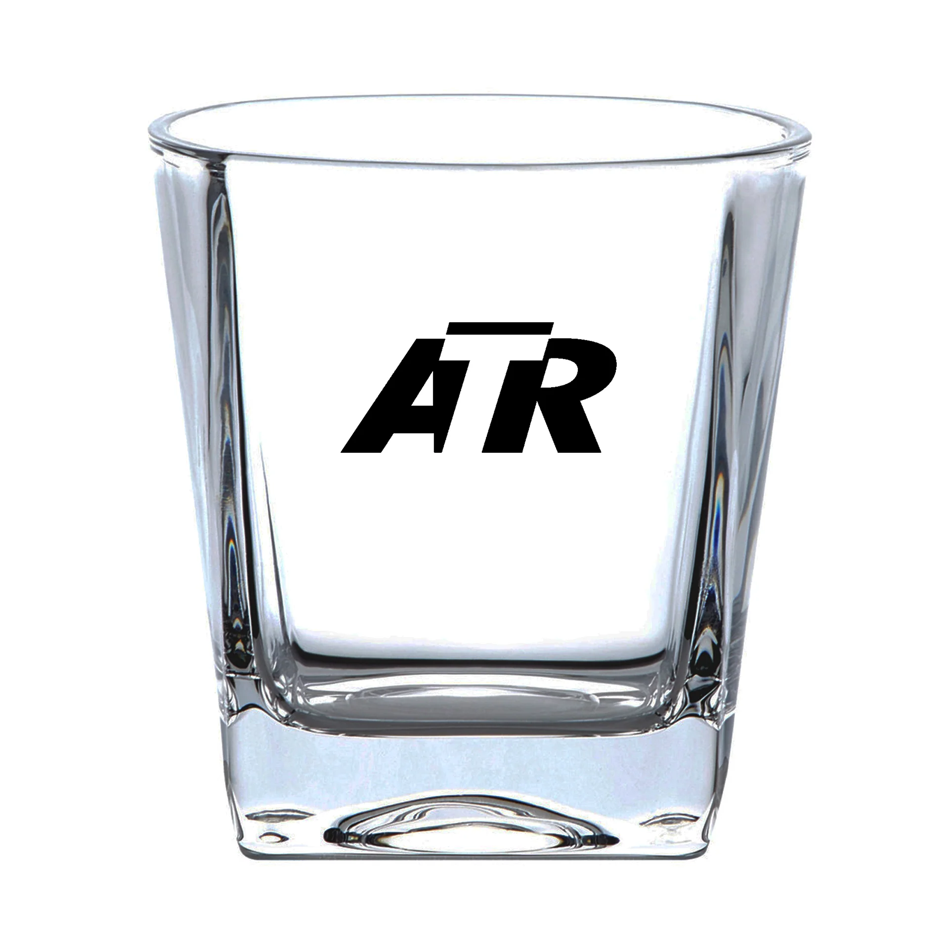 ATR & Text Designed Whiskey Glass - Image 2