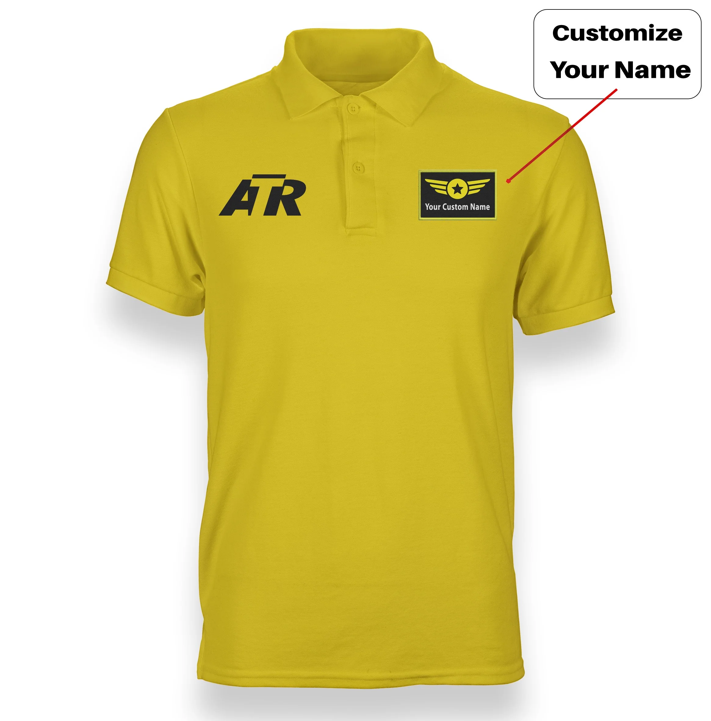 ATR & Text Designed "WOMEN" Polo T-Shirts - Image 19