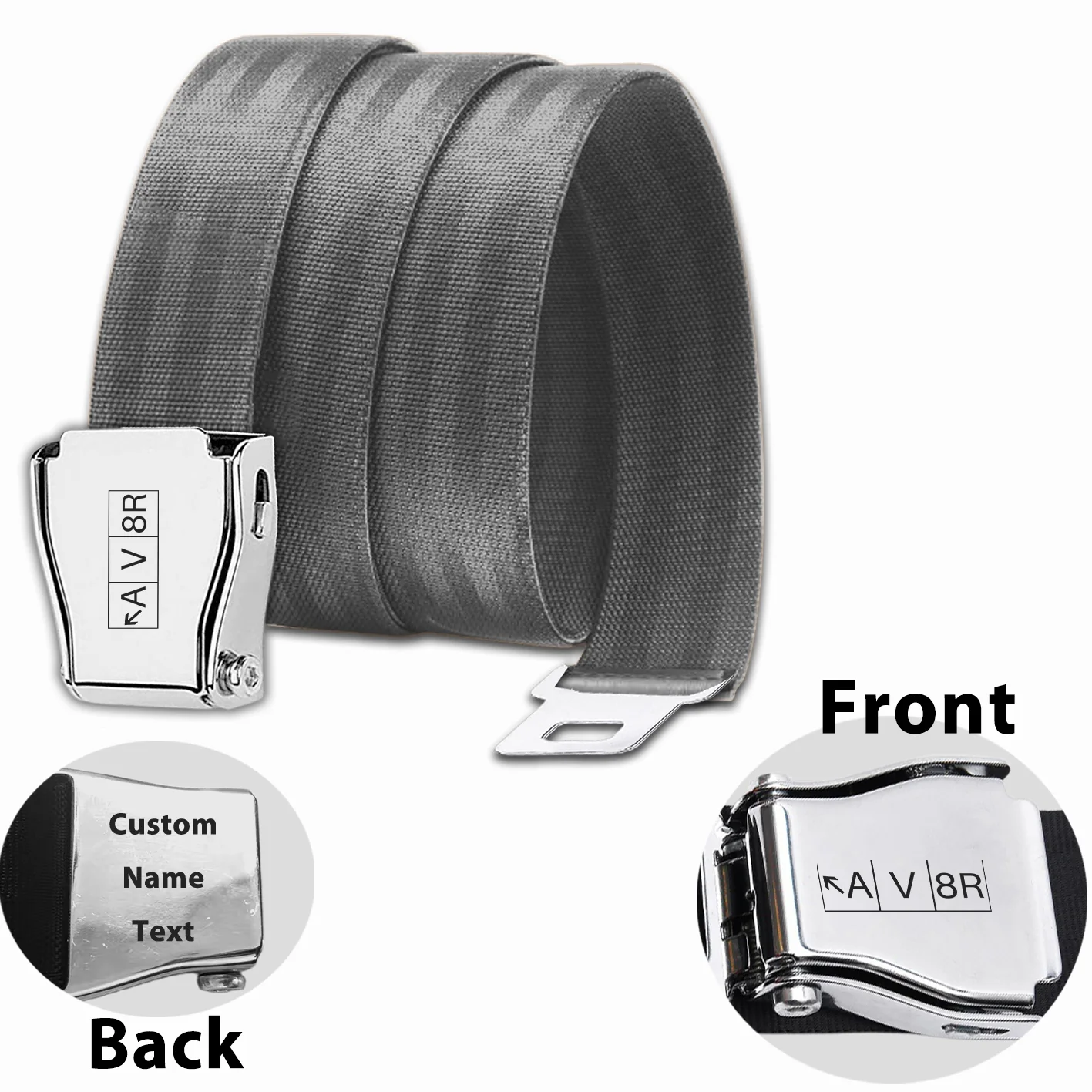 AV8R Designed Fashion Airplane Seat Belts - Image 10