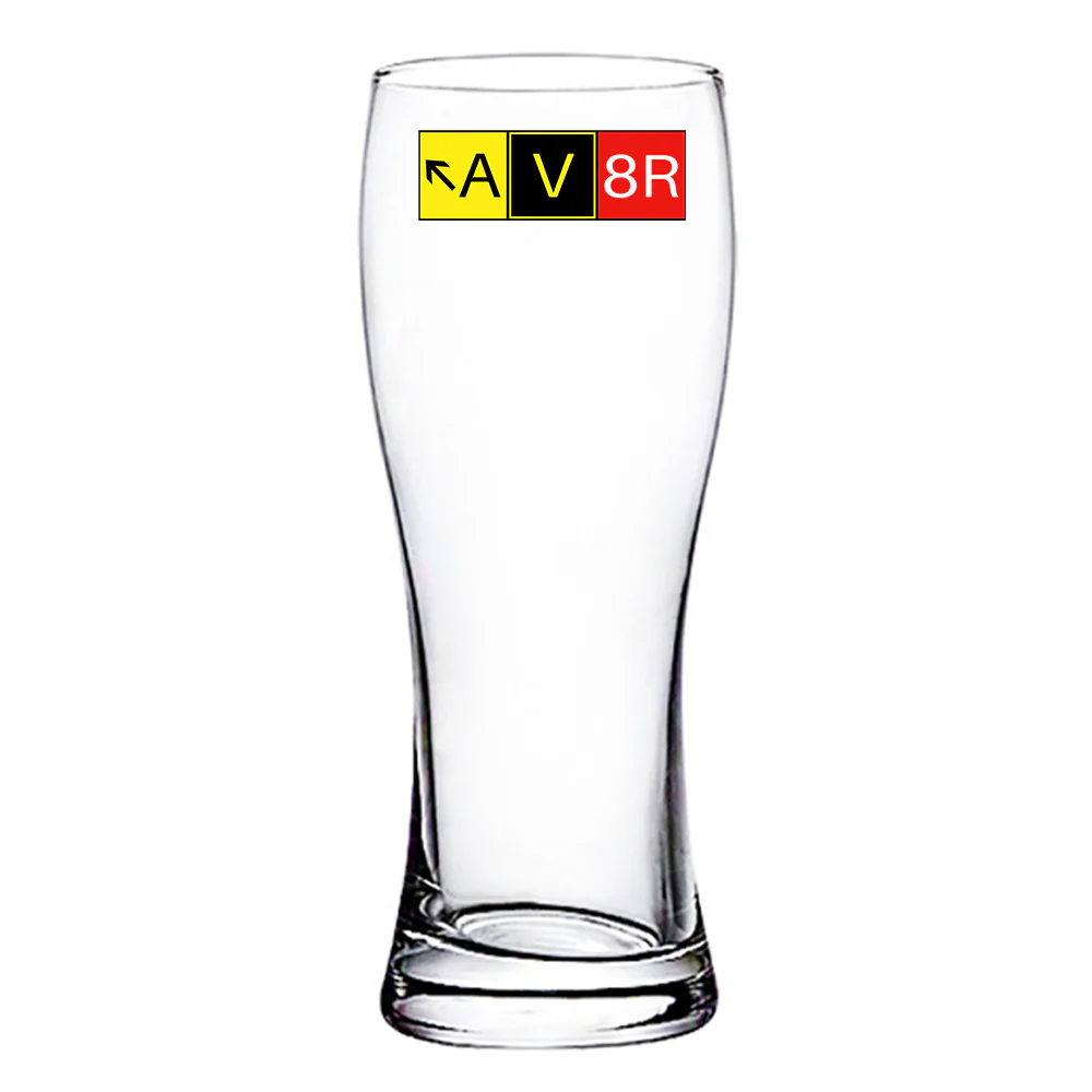 AV8R Designed Pilsner Beer Glasses - Image 2
