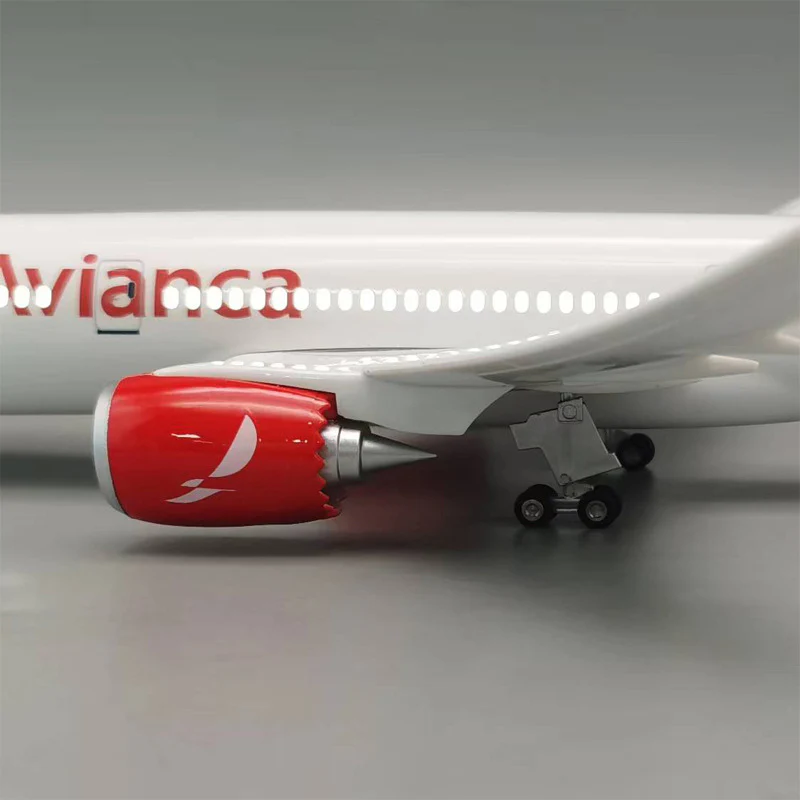 Avianca Airways Boeing 787 Airplane Model (1/130 Scale) - Image 7