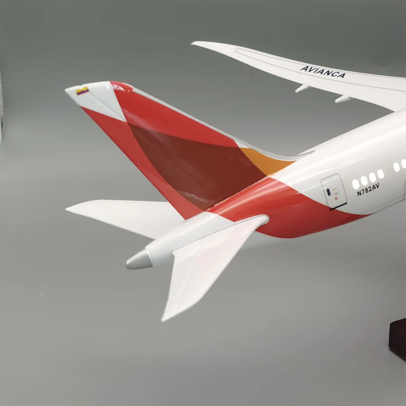 Avianca Airways Boeing 787 Airplane Model (1/130 Scale) - Image 8